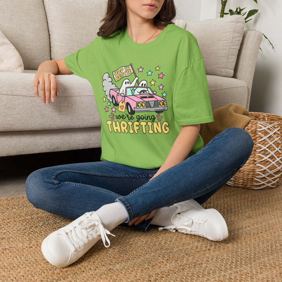 Hop In Bestie Tee - Gildan