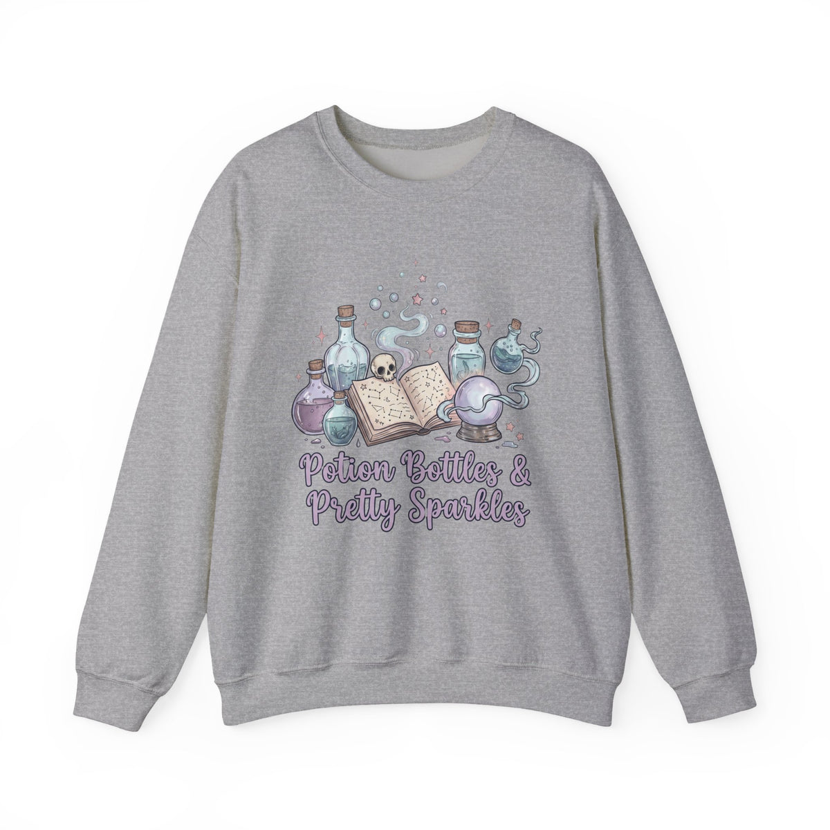 Potion Bottles and Pretty Sparkles Sweatshirt - Gildan