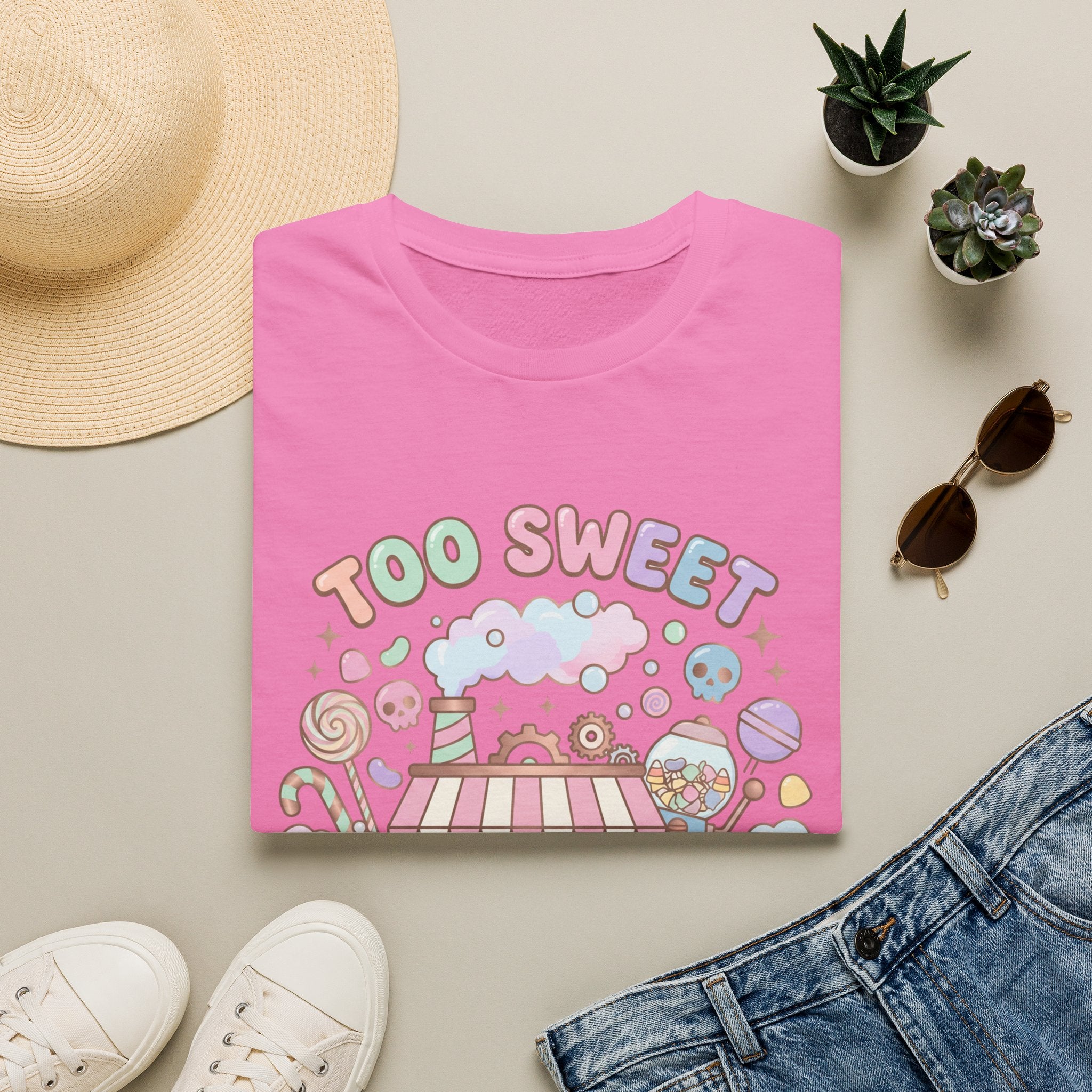 Too Sweet To Be Spooky Tee - Gildan
