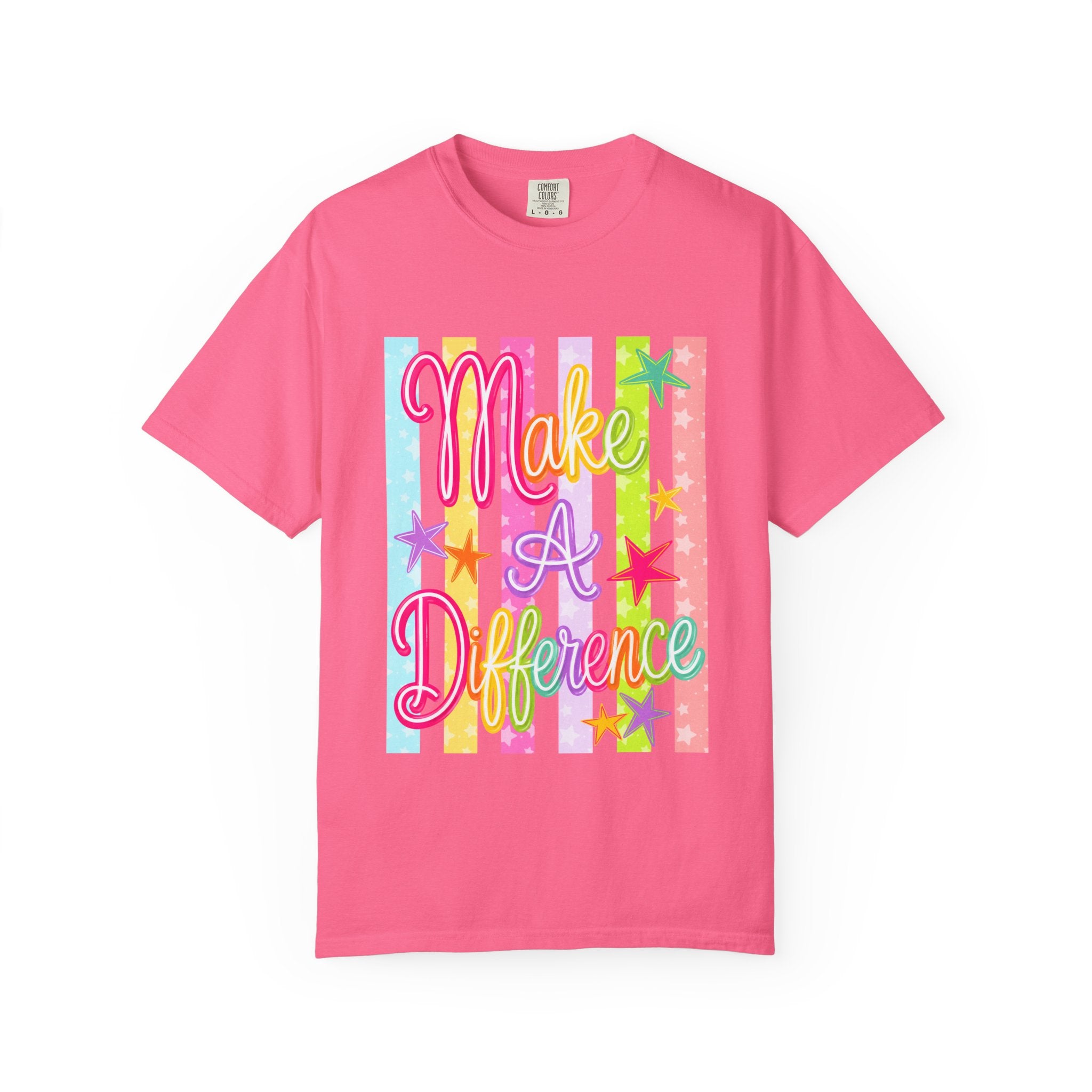 Make a Difference Tee - Comfort Colors