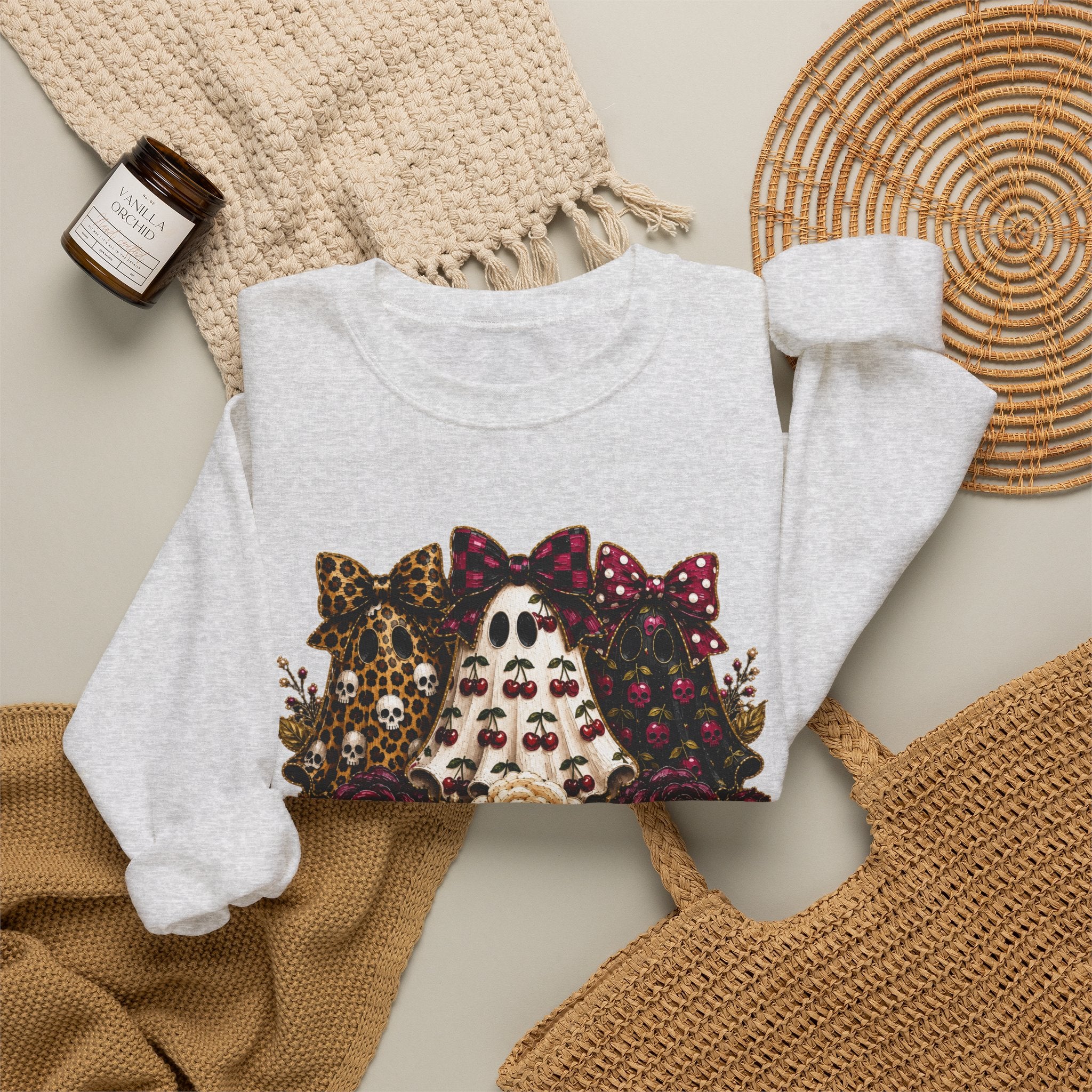 Cherry Ghosts Sweatshirt - Gildan