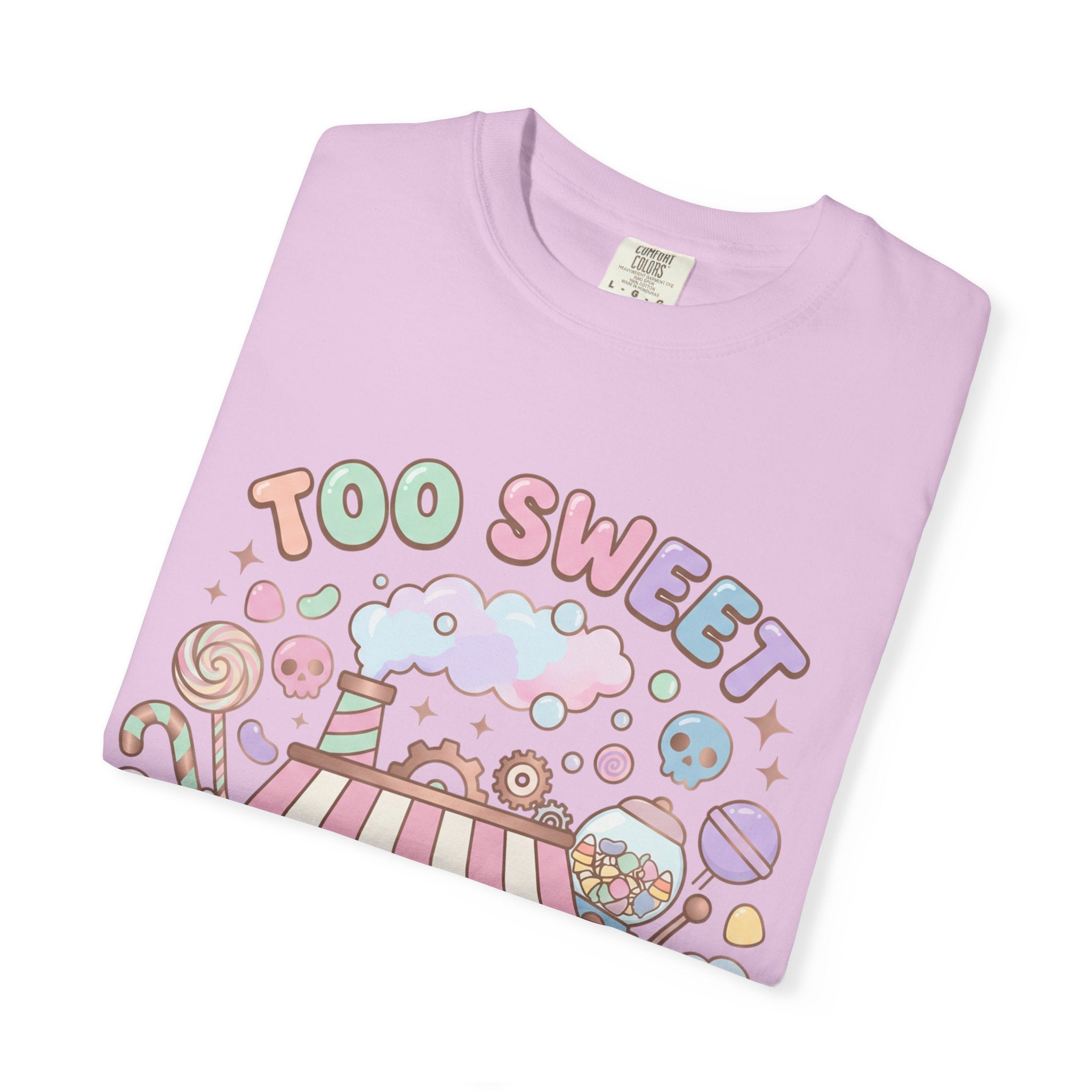 Too Sweet To Be Spooky Tee - Comfort Colors