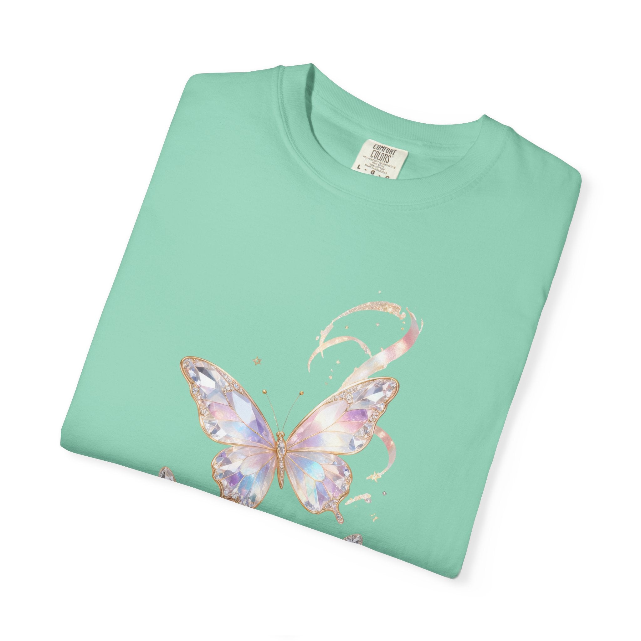 Halo Butterfly Tee - Comfort Colors