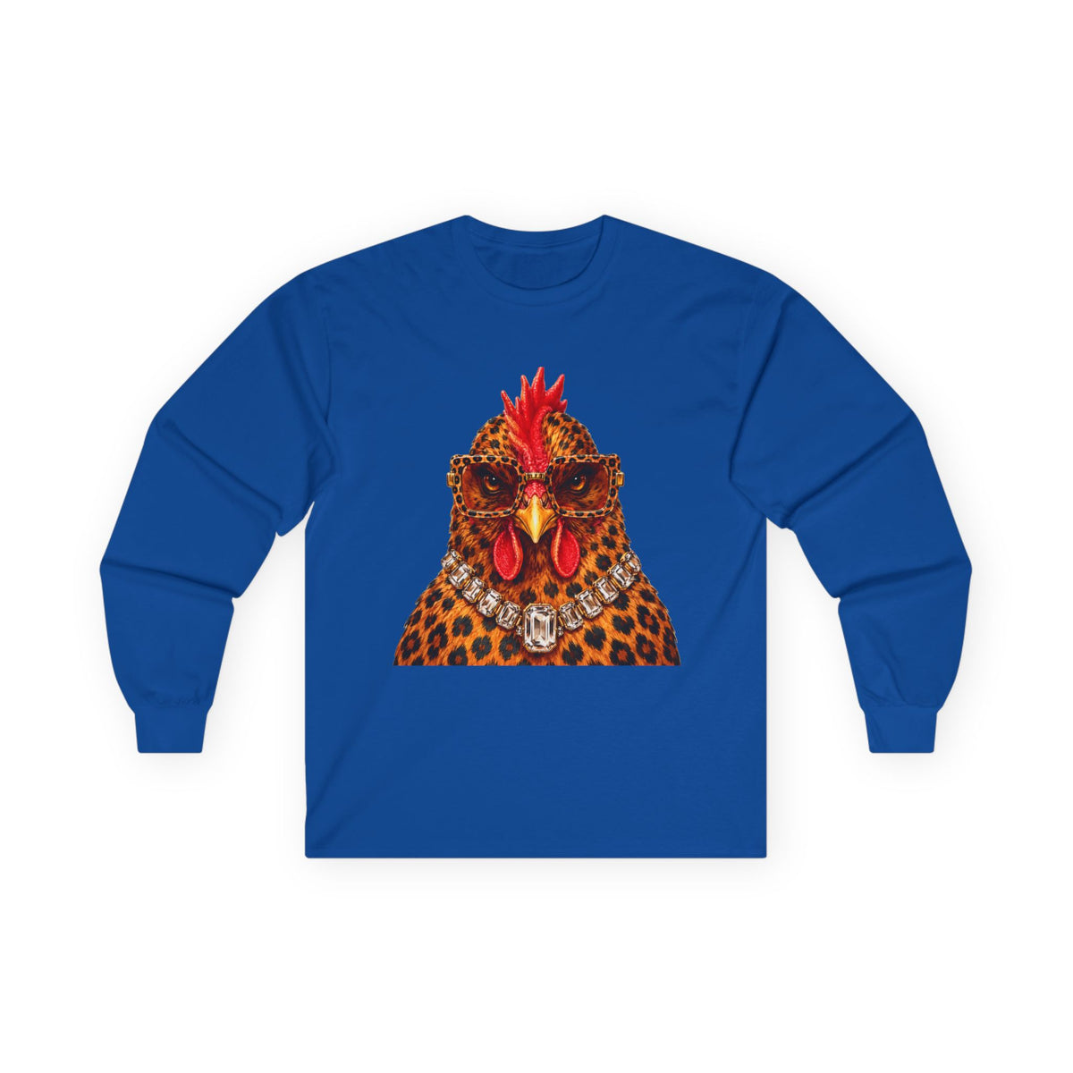 The Sassy Chicken Long Sleeve Tee - Gildan