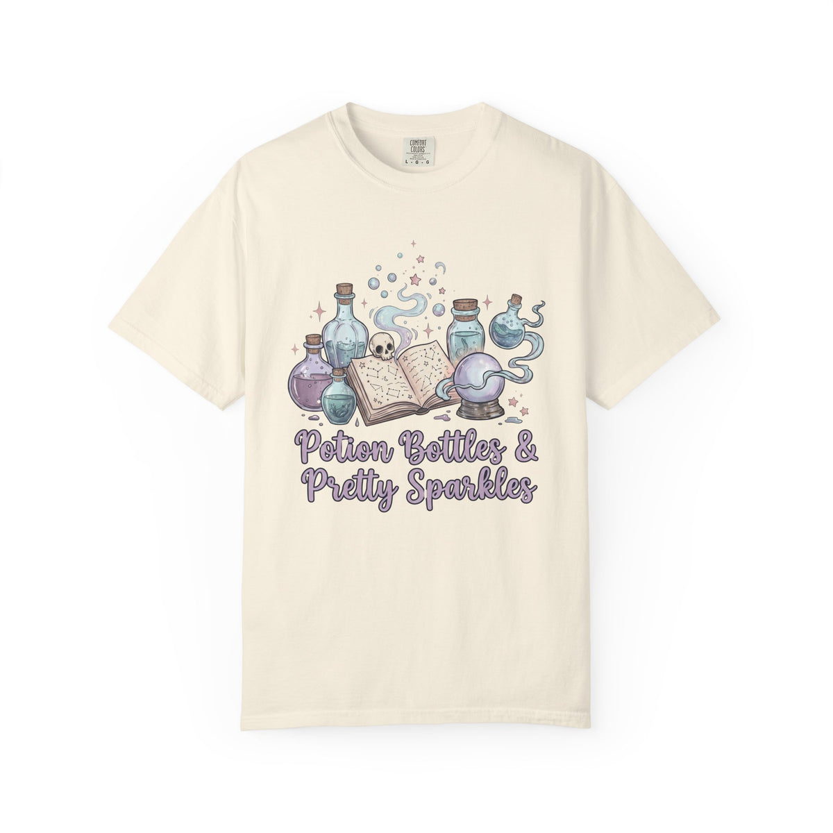 Potion Bottles and Pretty Sparkles Tee - Comfort Colors