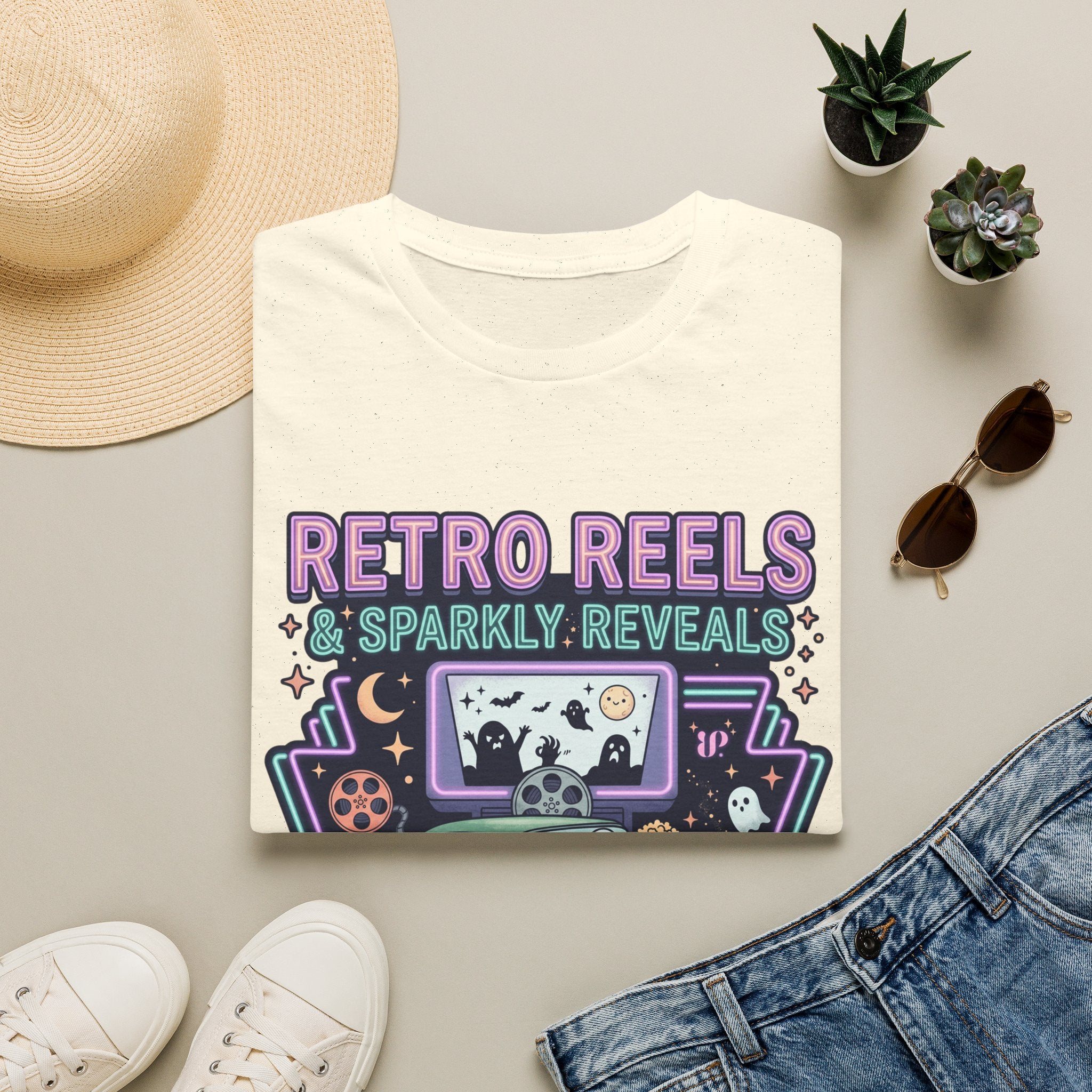 Retro Reels Tee - Gildan