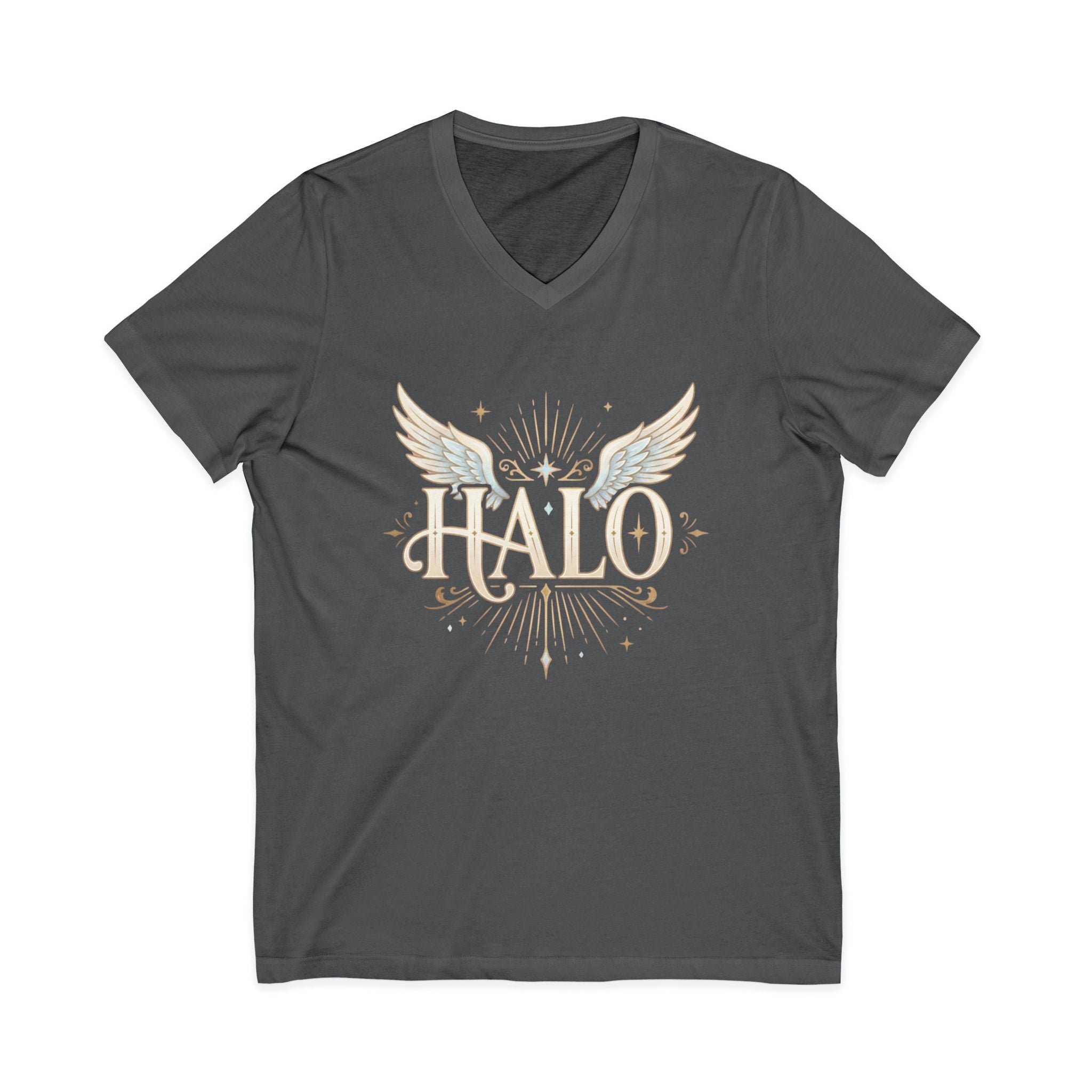 Halo V-Neck Tee - Bella+Canvas