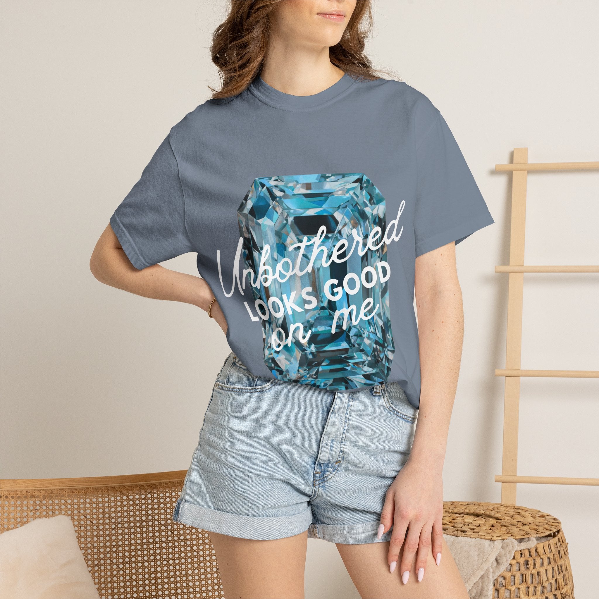 Unbothered Looks Good Tee - Comfort Colors