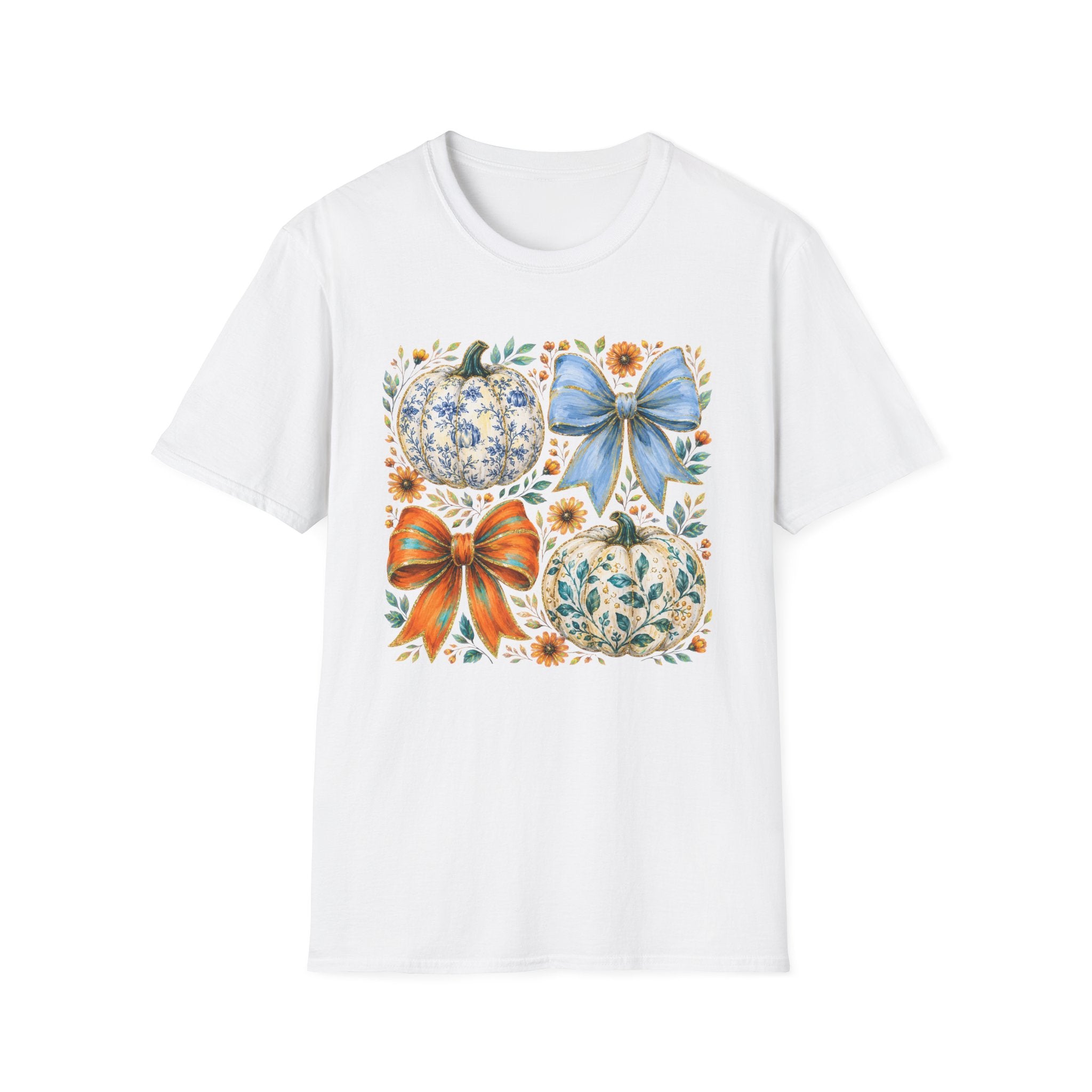 Pumpkin Bows Tee - Gildan