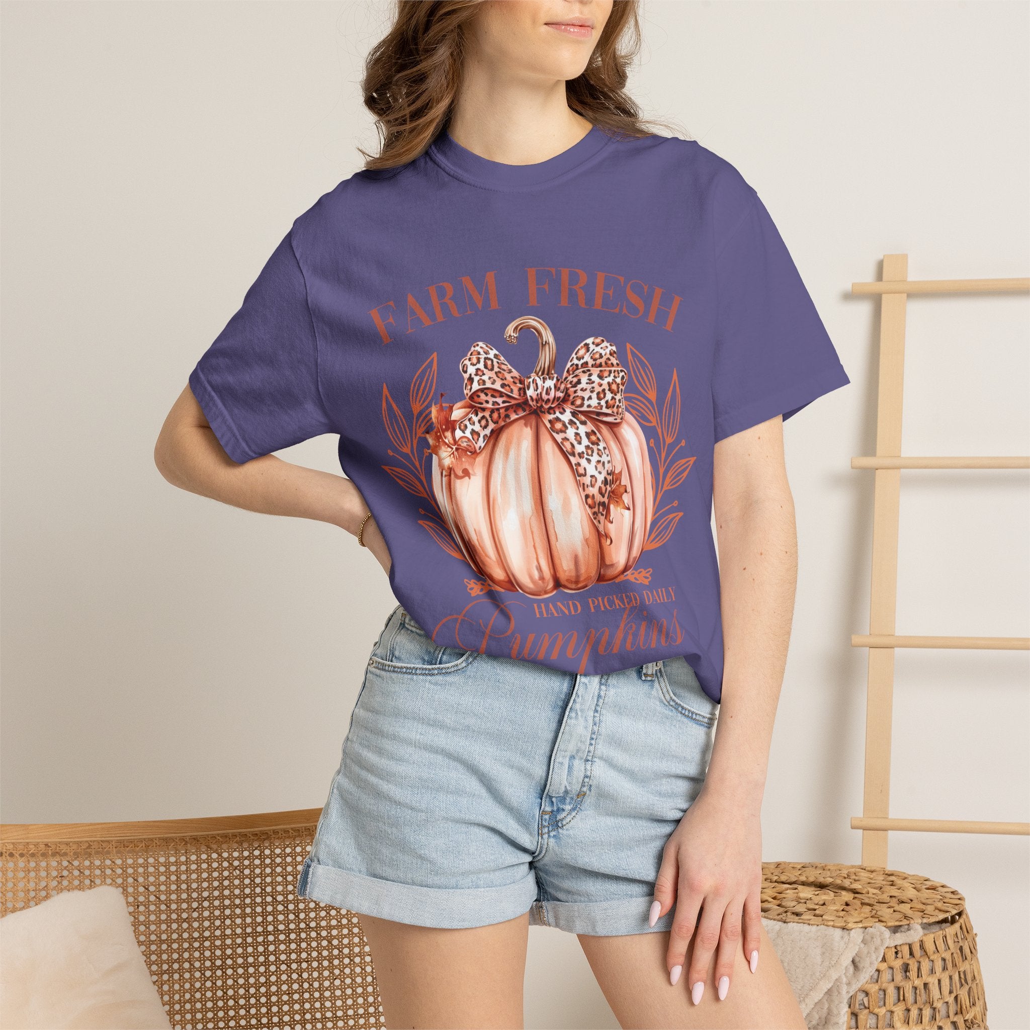 Farm Fresh Pumpkins Tee - Comfort Colors
