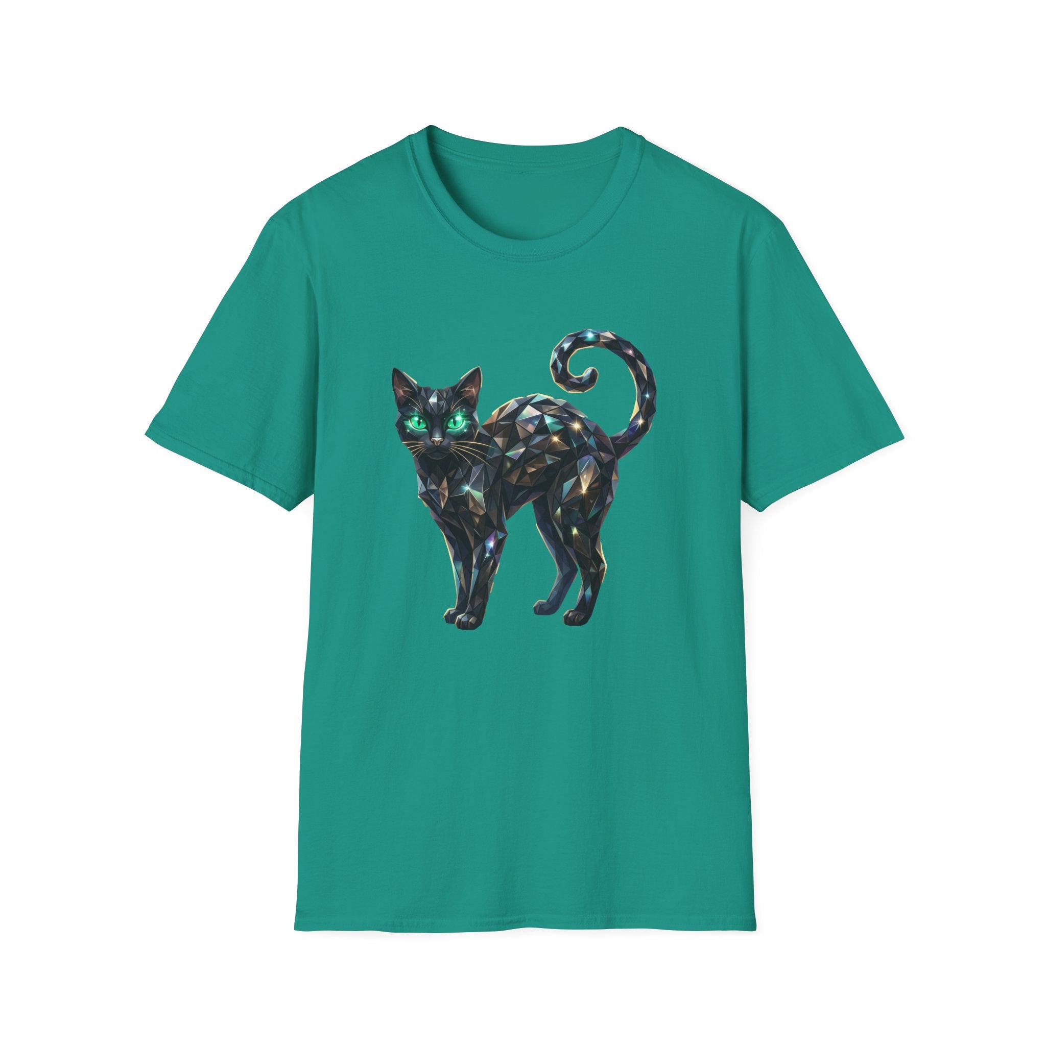 The Jeweled Cat Tee - Gildan