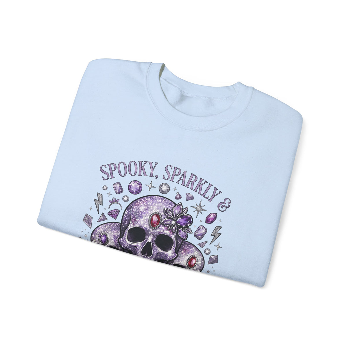 Spooky and Sparkly Sweatshirt - Gildan