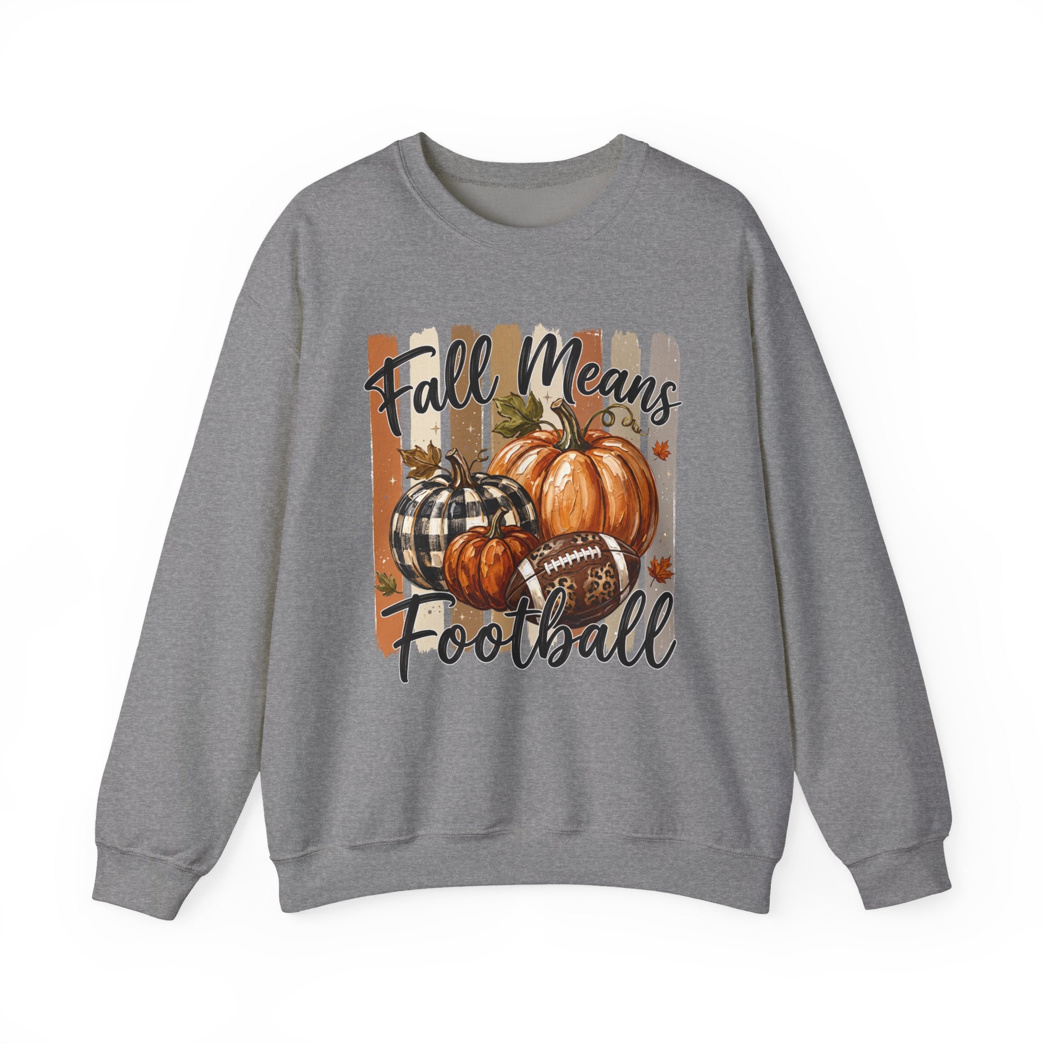 Fall Means Football Sweatshirt - Gildan
