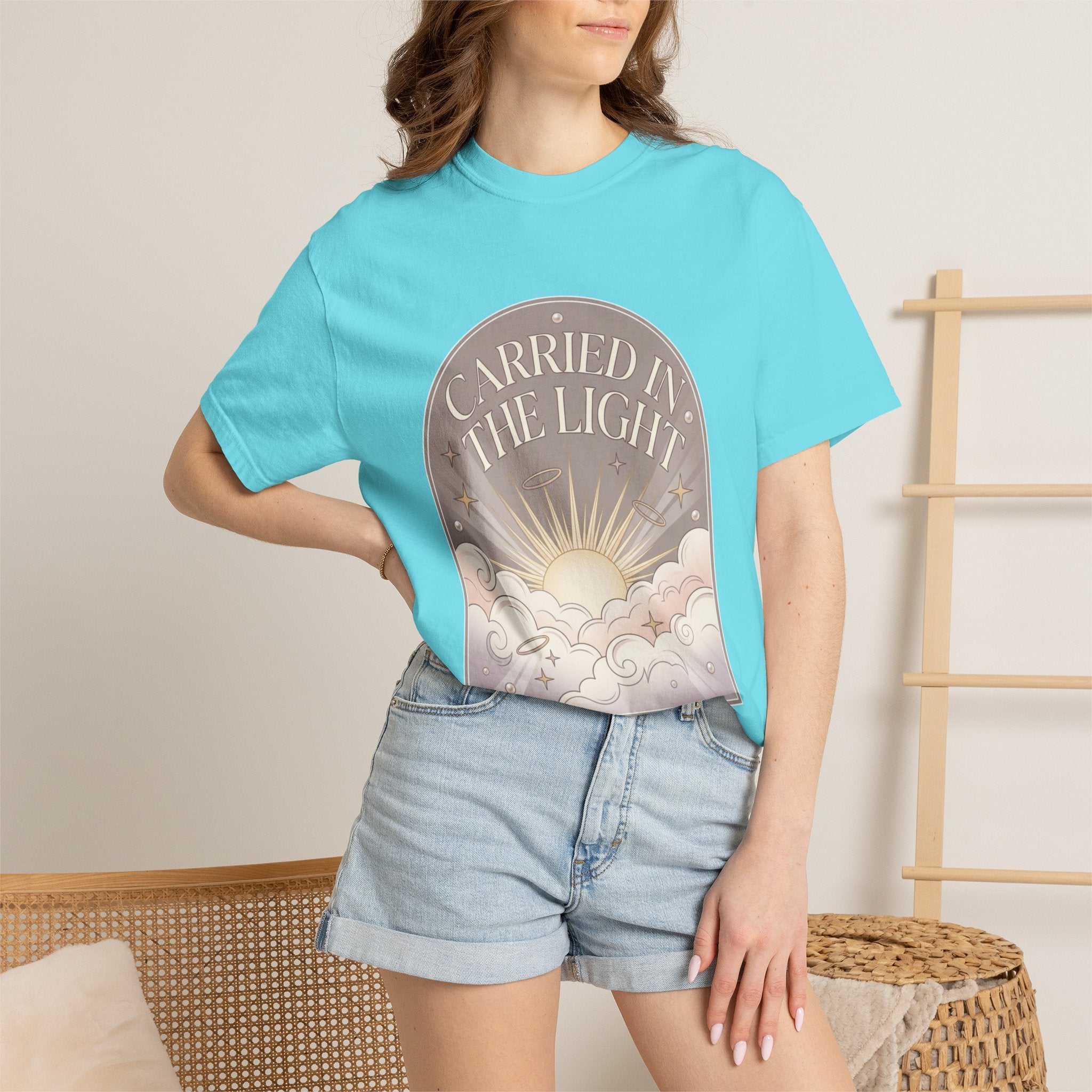 Carried in The Light Tee -Comfort Colors