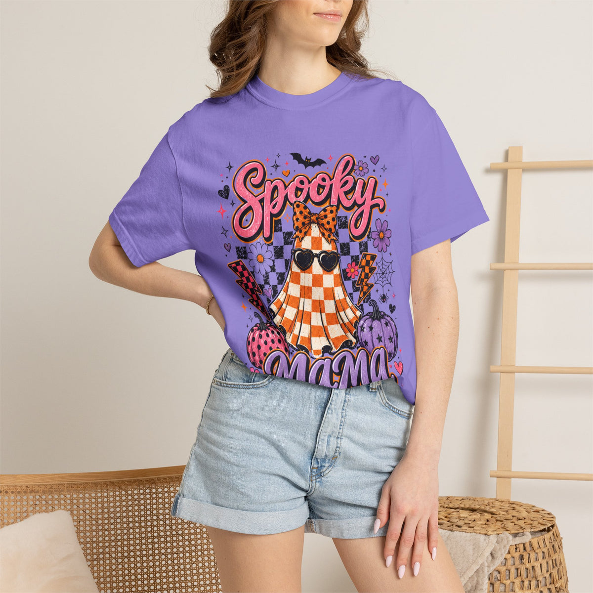 Spooky Mama Tee - Comfort Colors