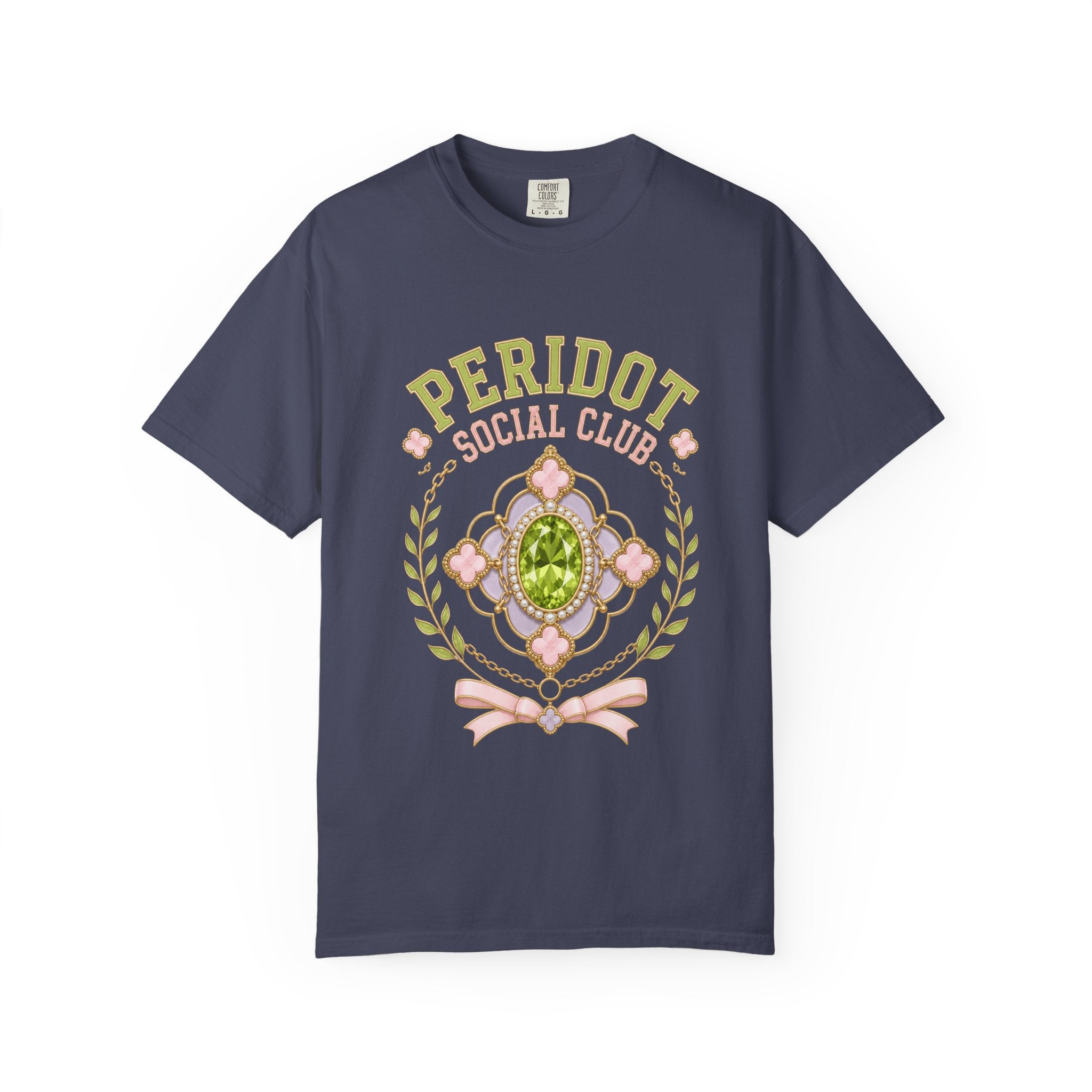Peridot Social Club Tee - Comfort Colors