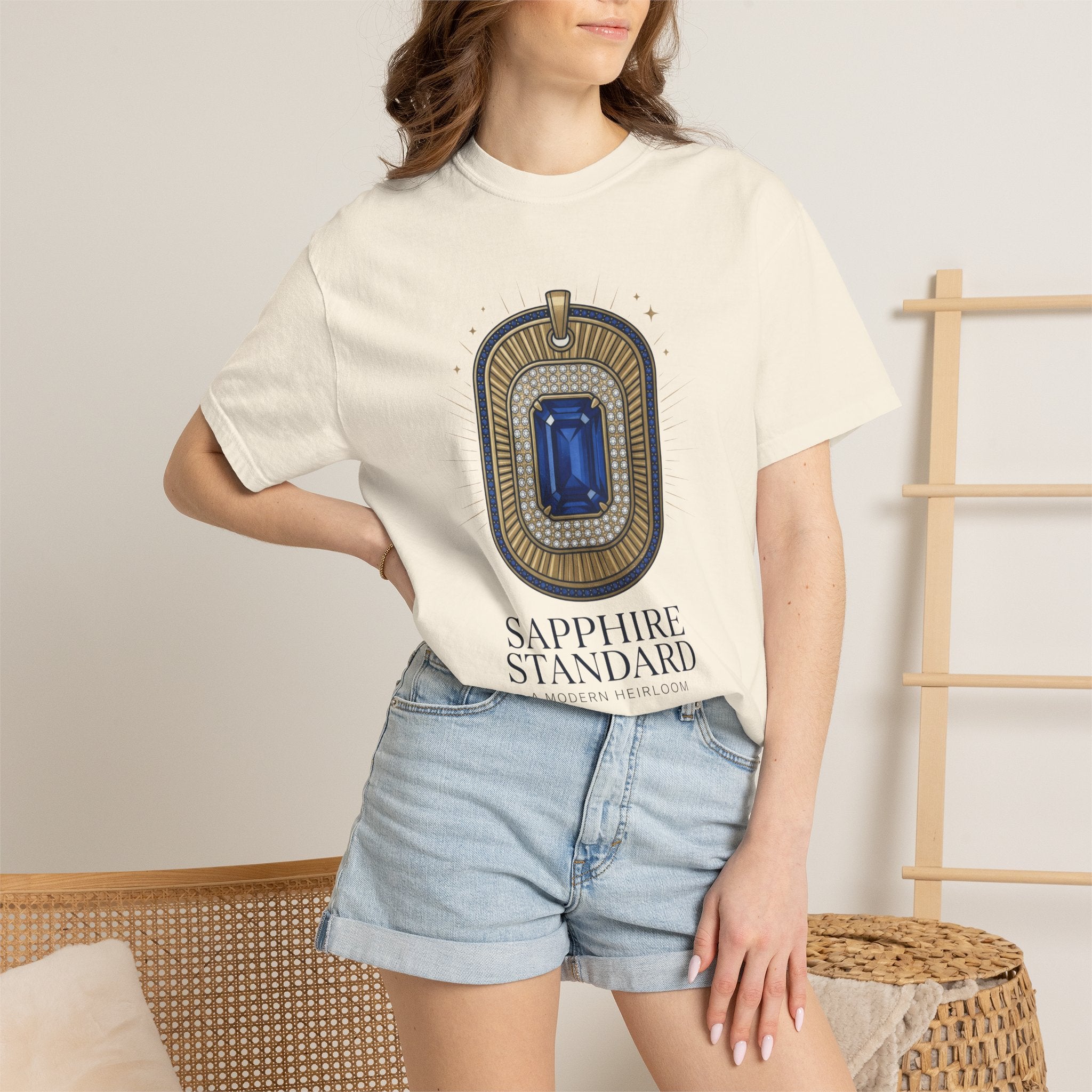 The Sapphire Standard Tee - Comfort Colors