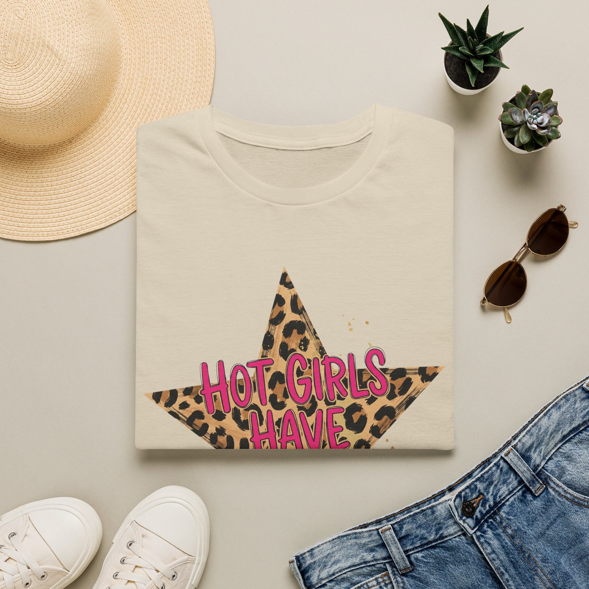 Hot Girls Have Anxiety Tee- Gildan