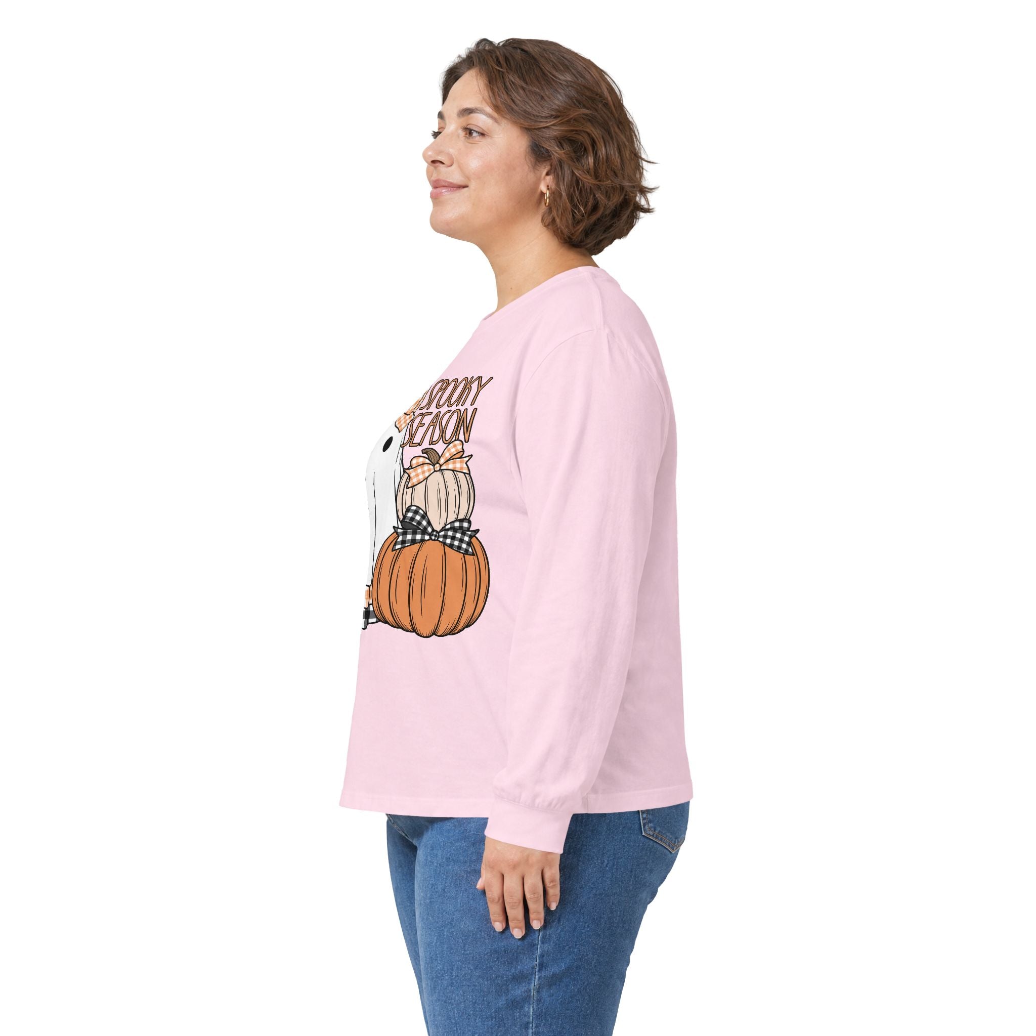 The Bow Ghost Long Sleeve Tee - Gildan