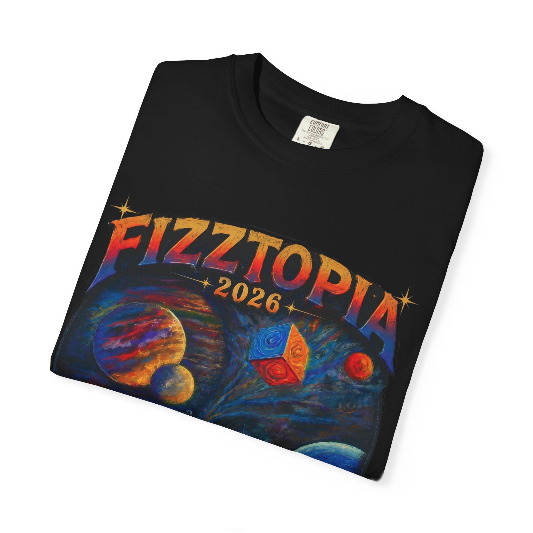 Daddy Ring Bomb's Fizztopia Galaxy Shirt - Comfort Colors