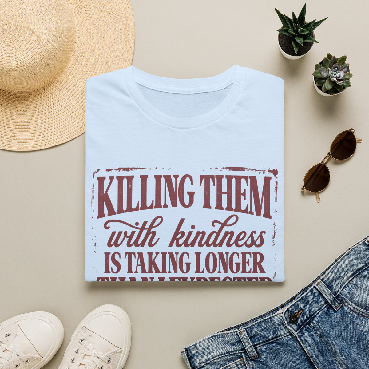 Killing Them With Kindness Tee - Gildan