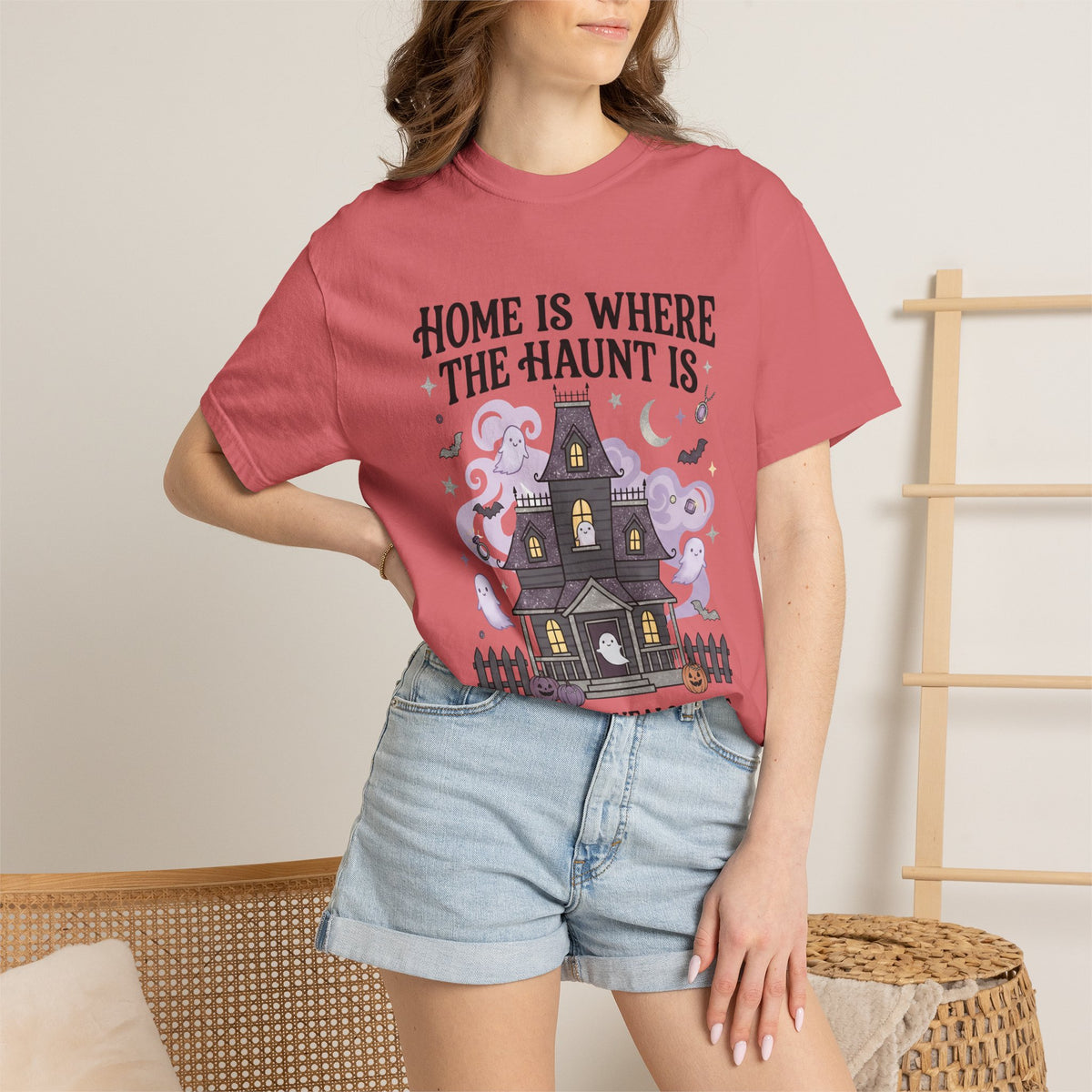 Home Is Where The Haunt Is Tee - Comfort Colors