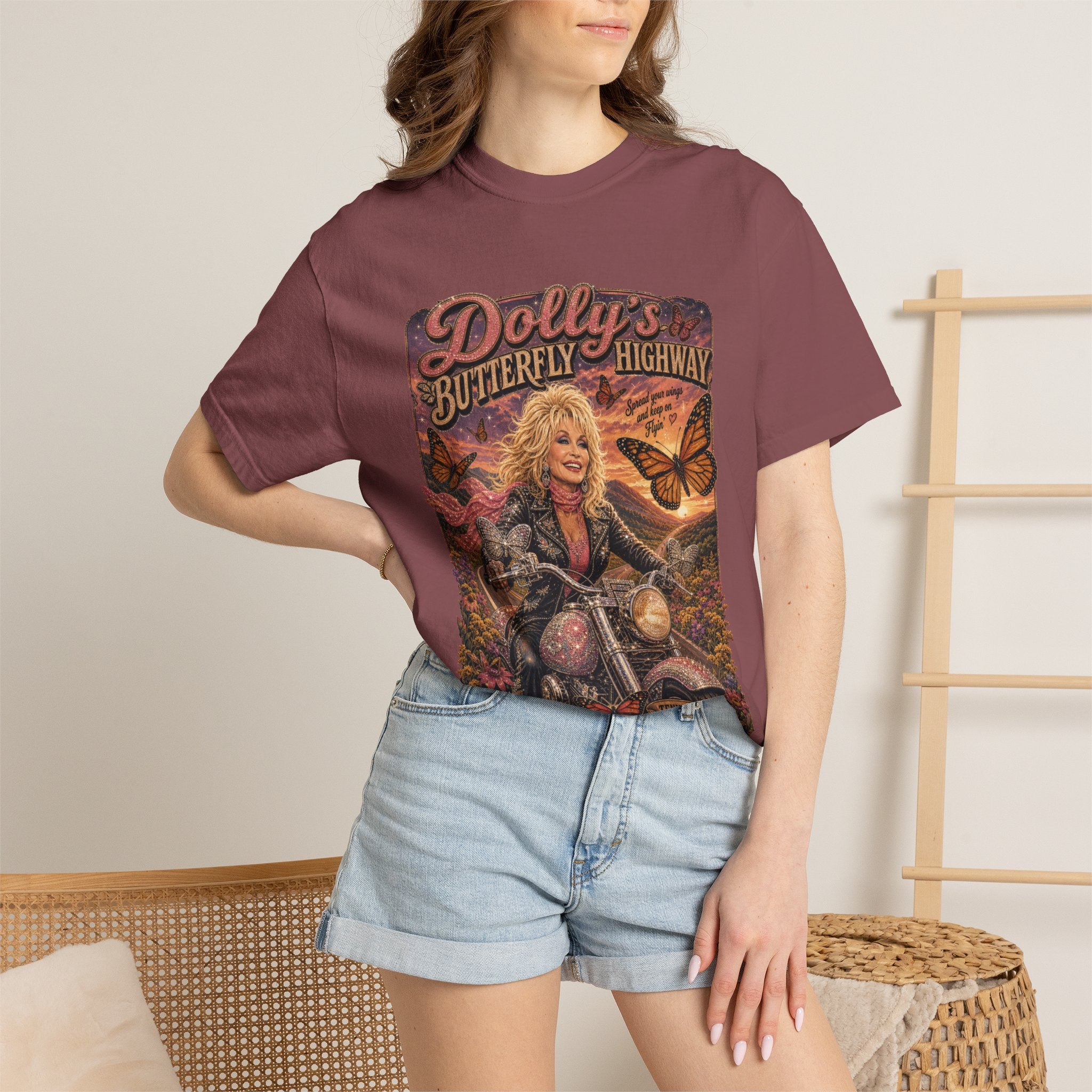 Dolly's Butterfly Highway Tee