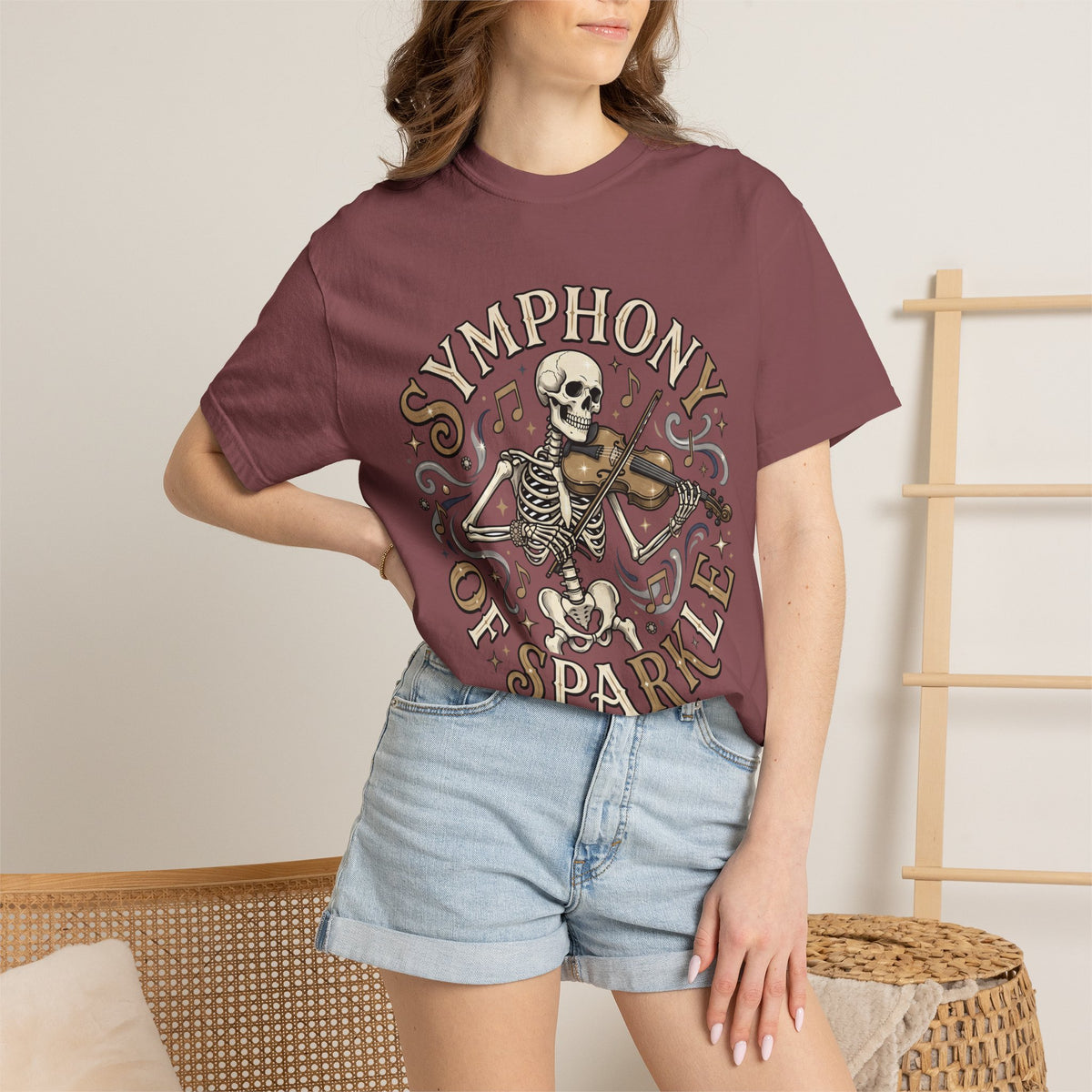 Symphony of Sparkle Tee (Round) - Comfort Colors