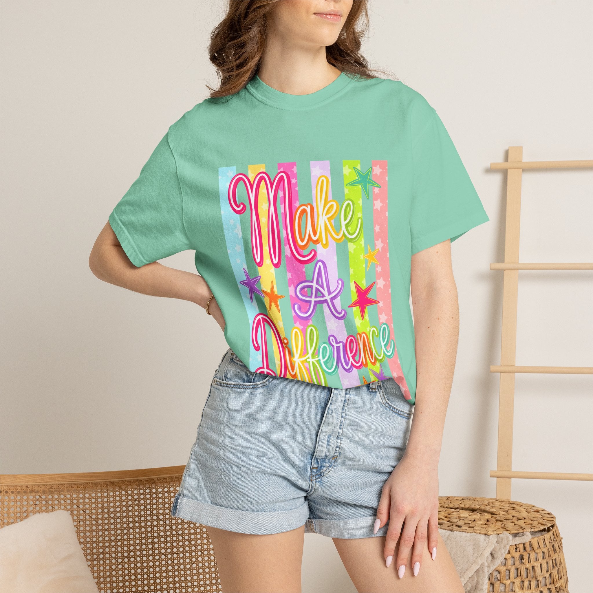 Make a Difference Tee - Comfort Colors