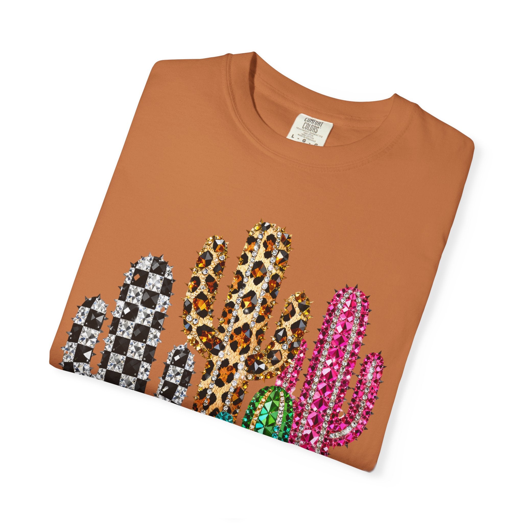 The Jeweled Cactus Tee - Comfort Colors