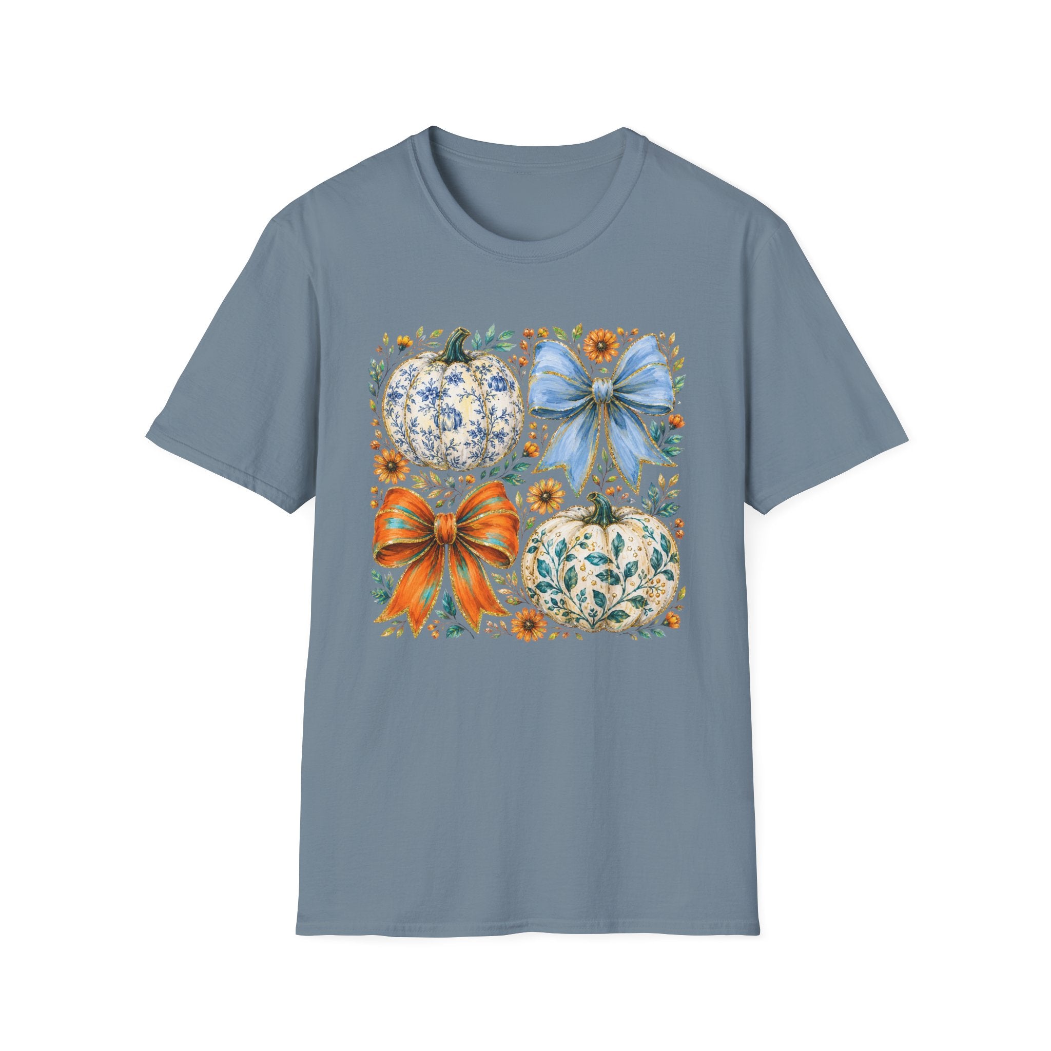 Pumpkin Bows Tee - Gildan