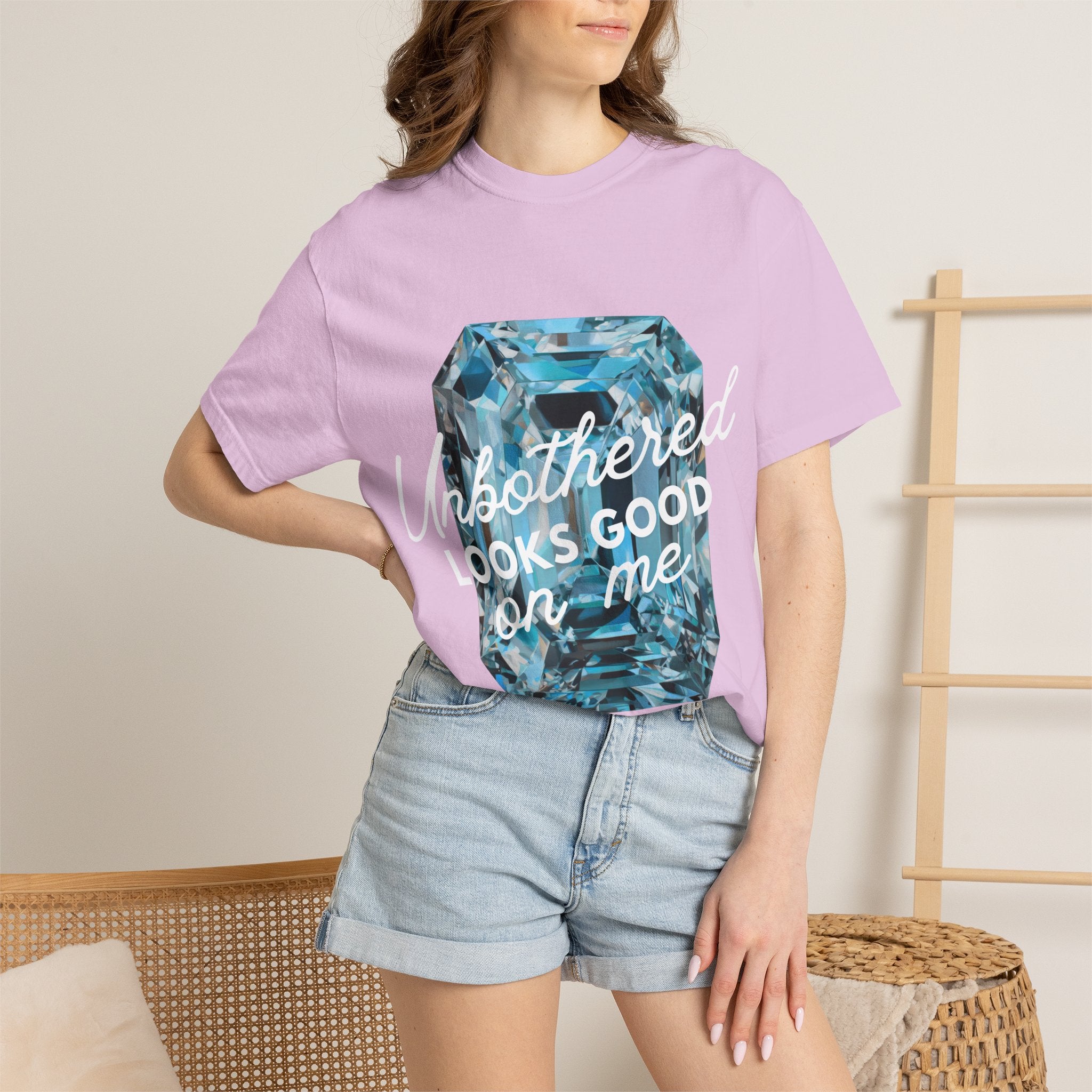 Unbothered Looks Good Tee - Comfort Colors