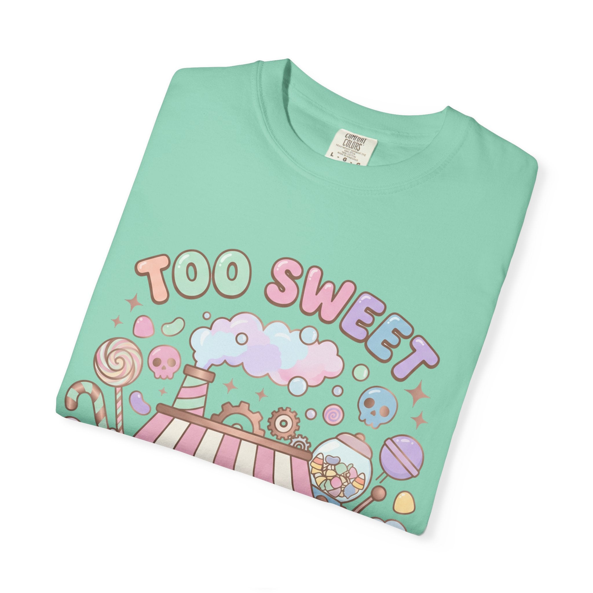 Too Sweet To Be Spooky Tee - Comfort Colors