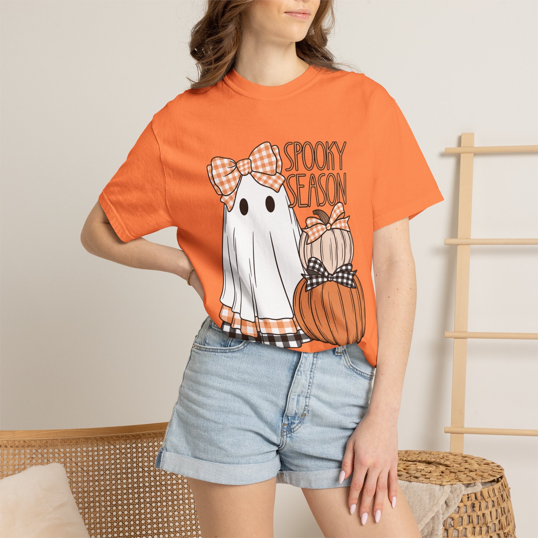 The Bow Ghost Tee - Comfort Colors