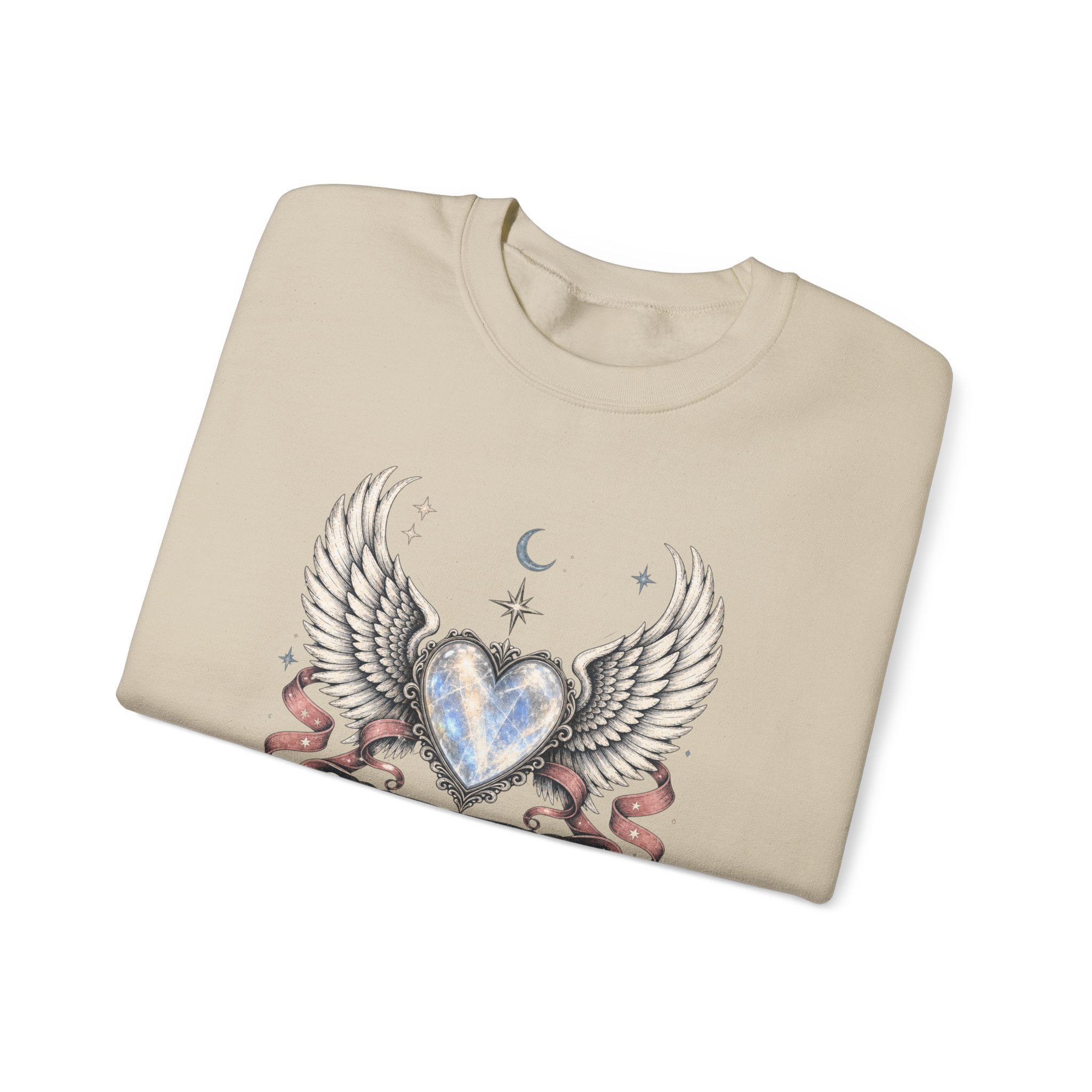 Soft Heart Strong Wings Sweatshirt - Gildan