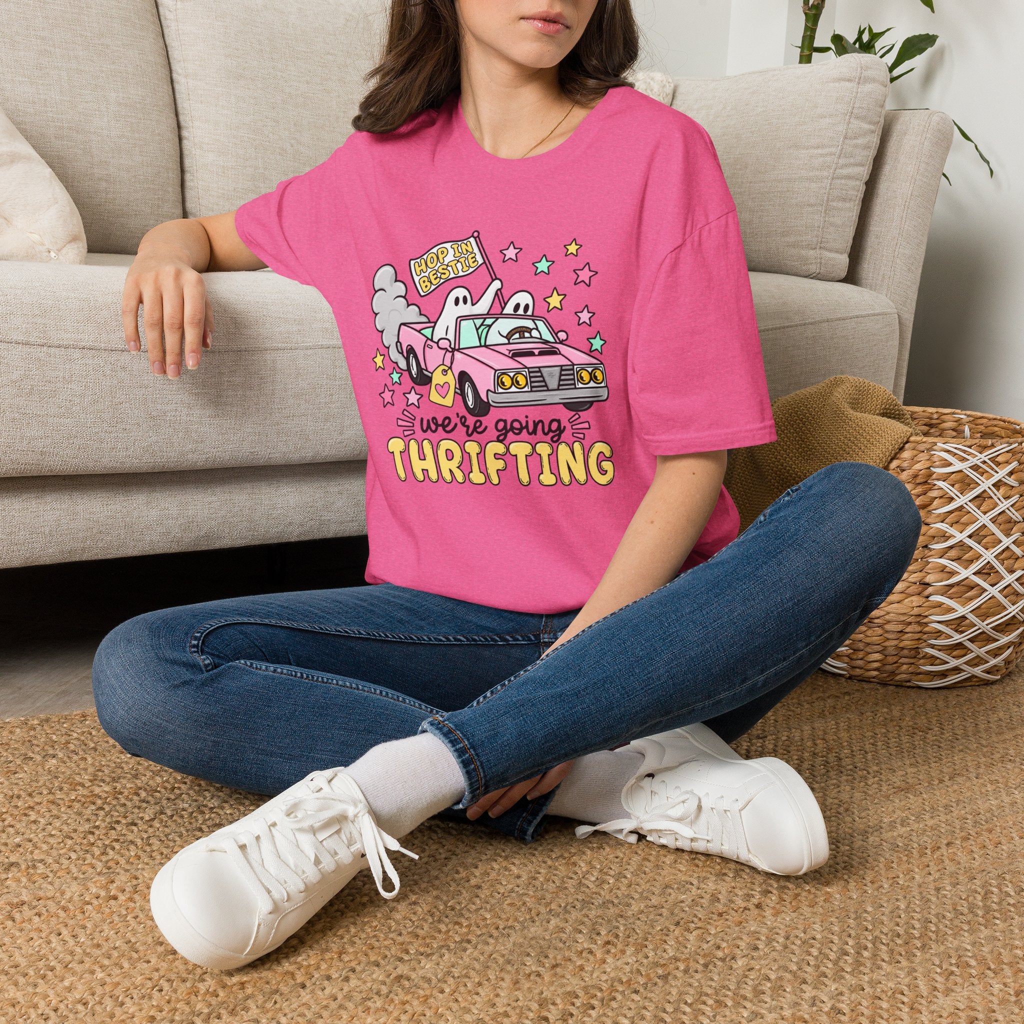 Hop In Bestie Tee - Gildan