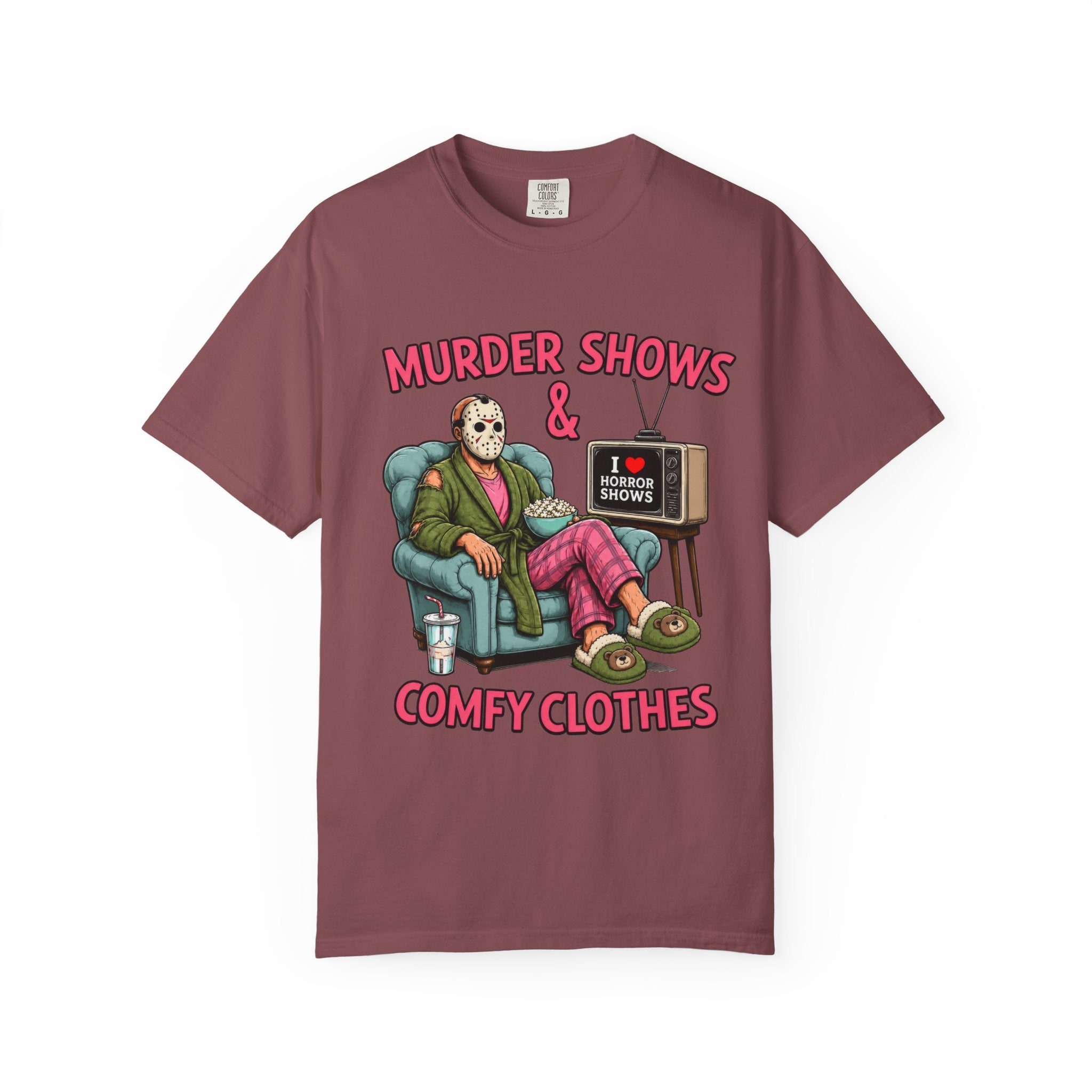 Murder Shows and Comfy Clothes T-shirt - Comfort colors