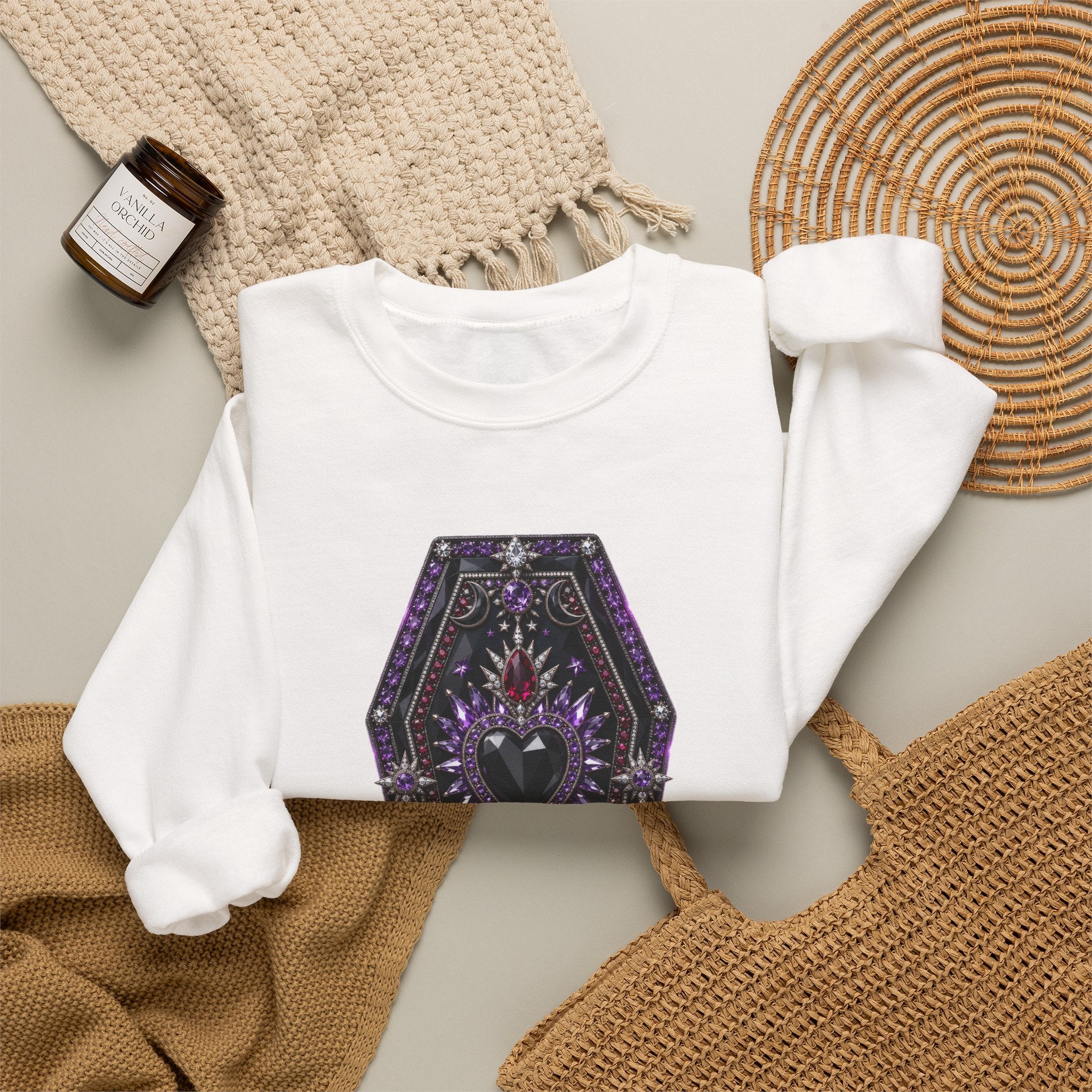 The Jeweled Crypt Sweatshirt - Gildan
