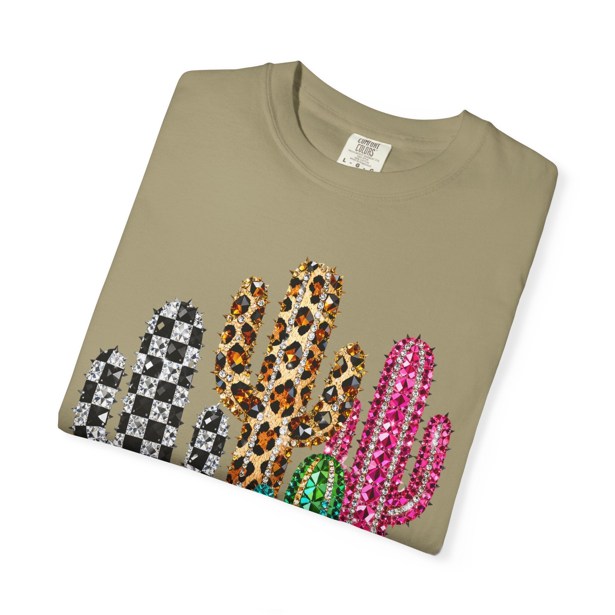 The Jeweled Cactus Tee - Comfort Colors