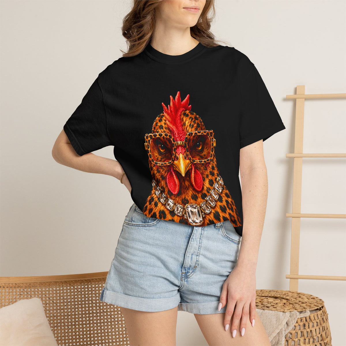 Sassy Chicken Tee - Comfort Colors
