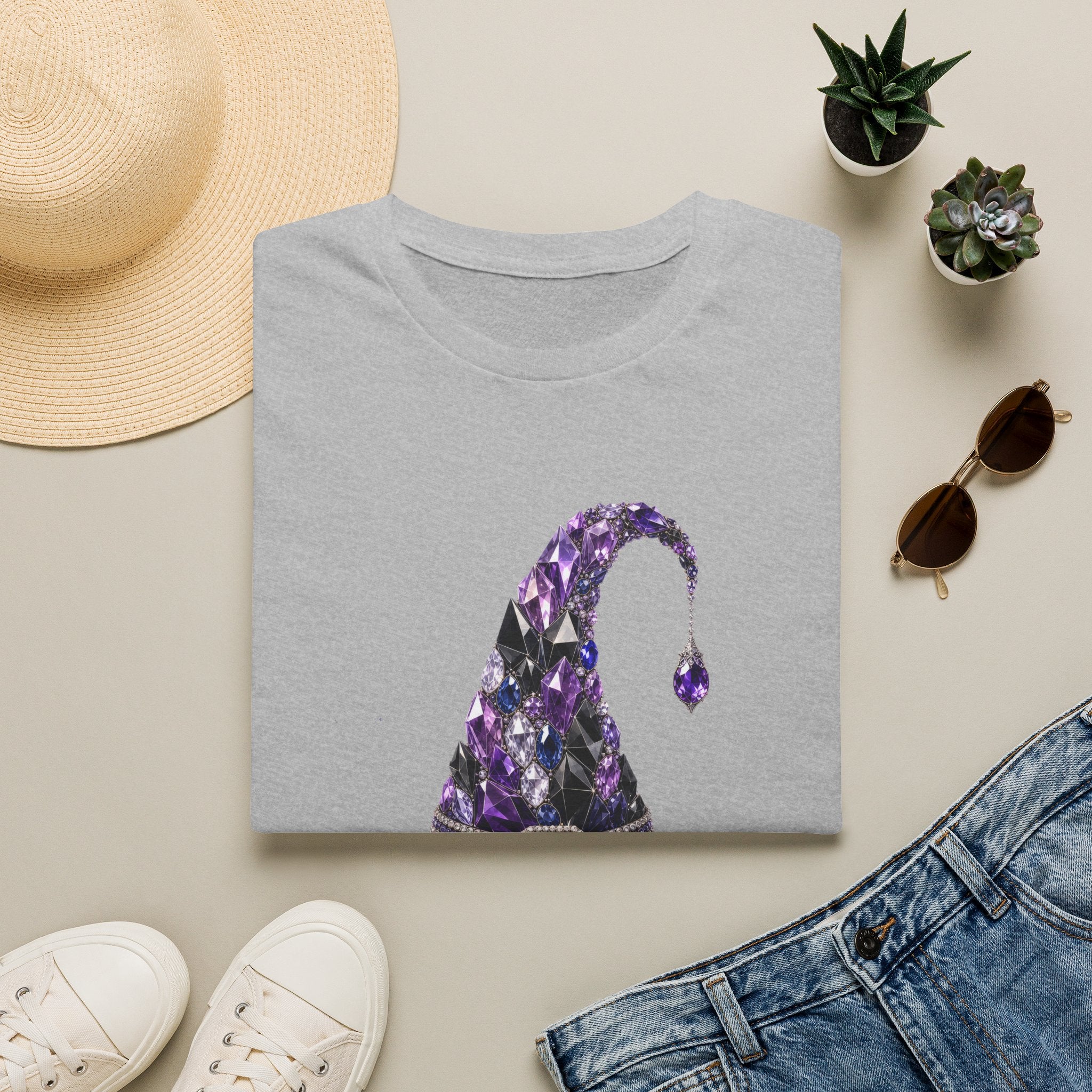 The Jeweled Witches Hat Tee - Gildan