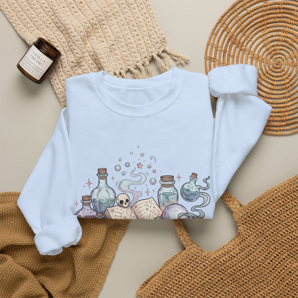 Potion Bottles and Pretty Sparkles Sweatshirt - Gildan