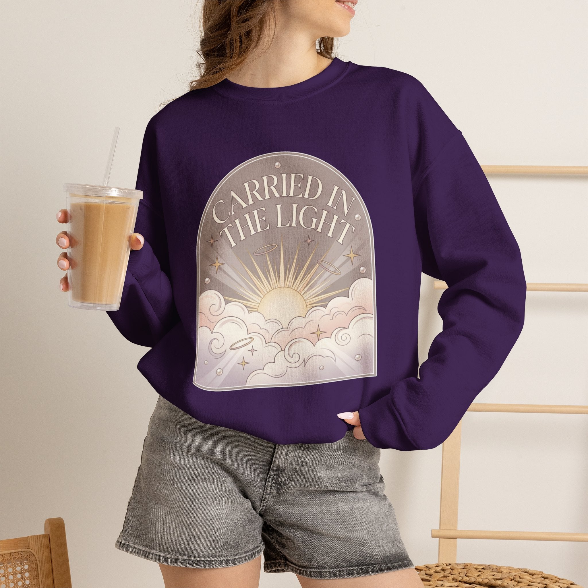 Carried In The Light Sweatshirt - Gildan