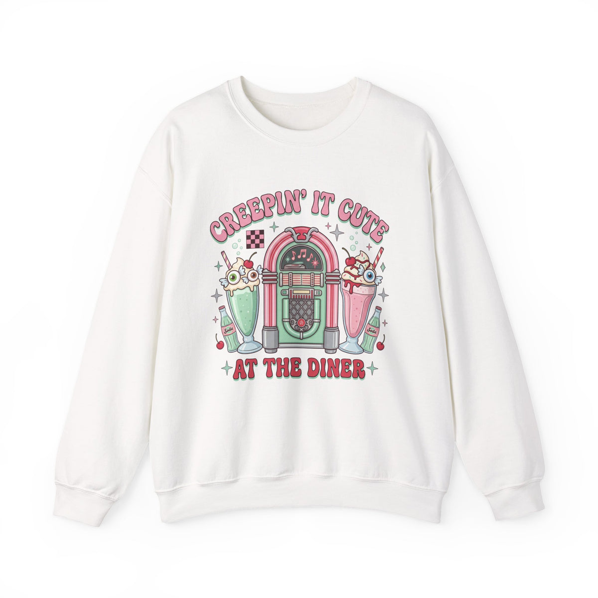Creepin' It Cute Sweatshirt - Gildan