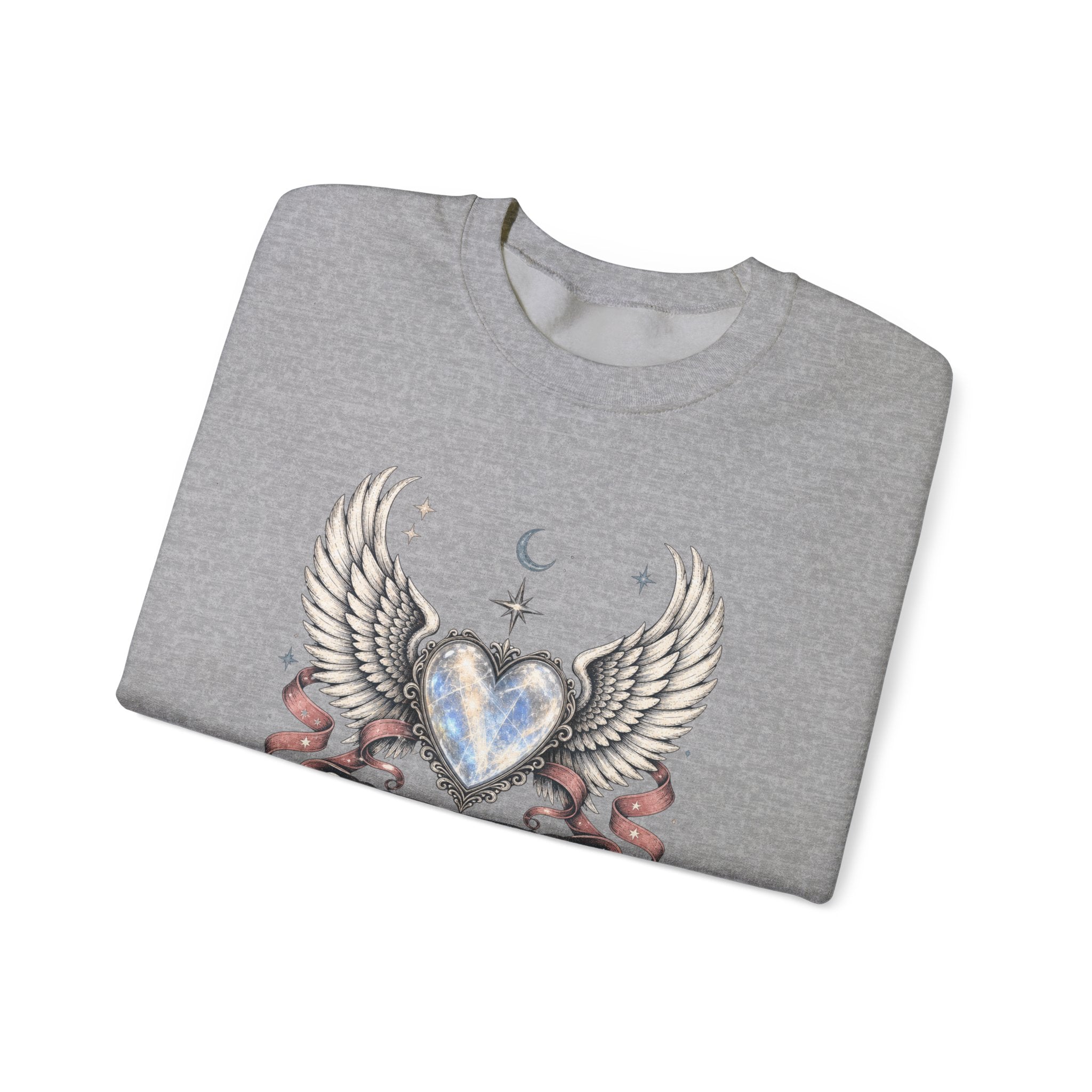 Soft Heart Strong Wings Sweatshirt - Gildan