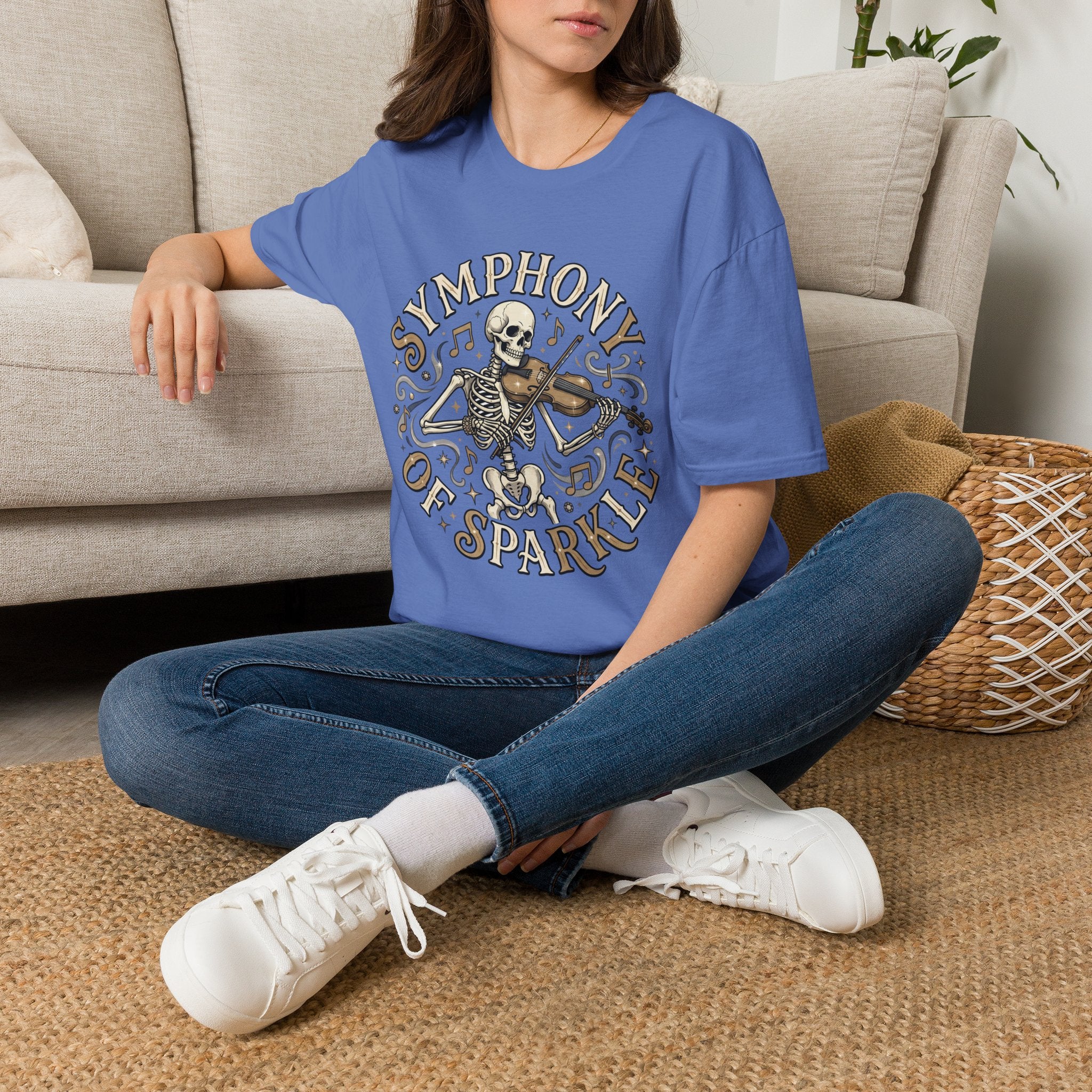 Symphony of Sparkle Tee (Round) - Gildan