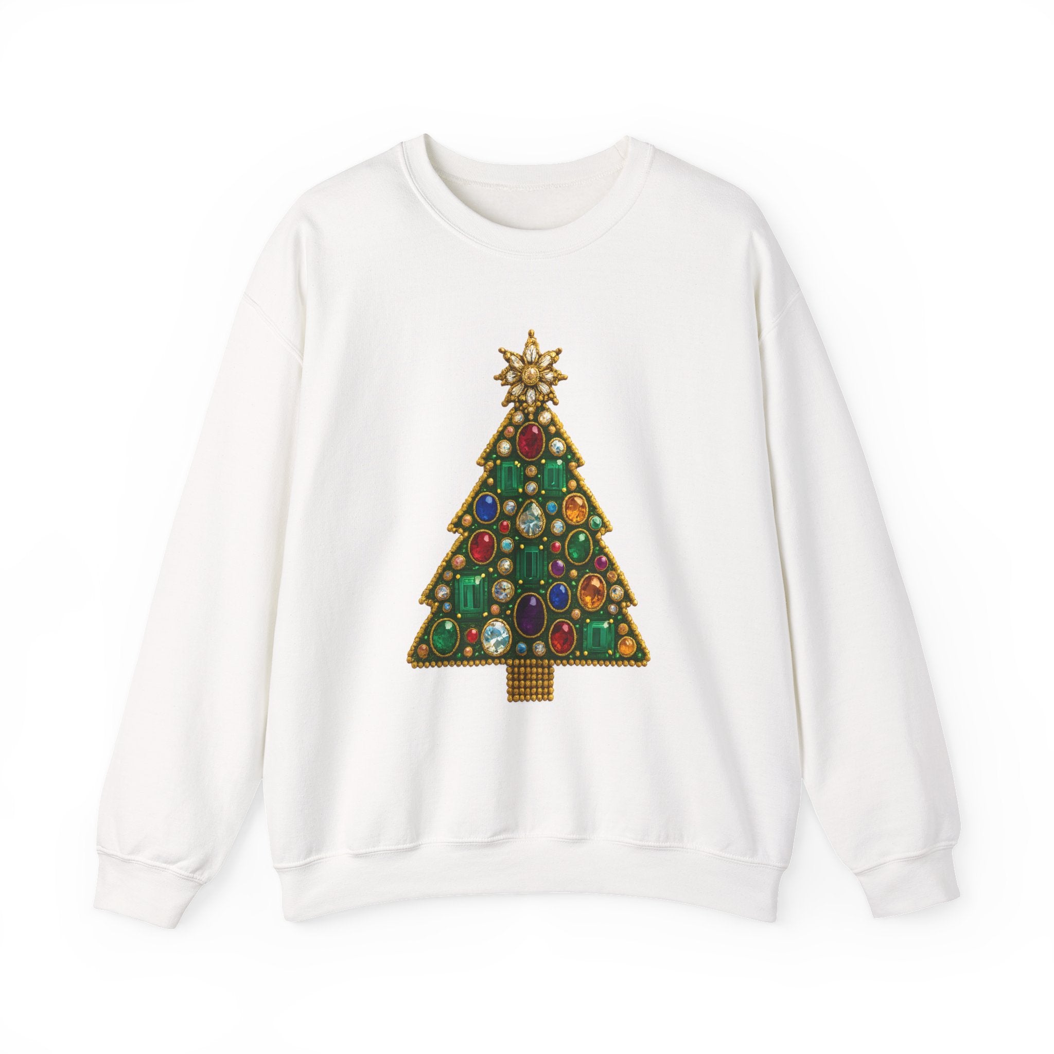 Jeweled Christmas Tree Sweatshirt