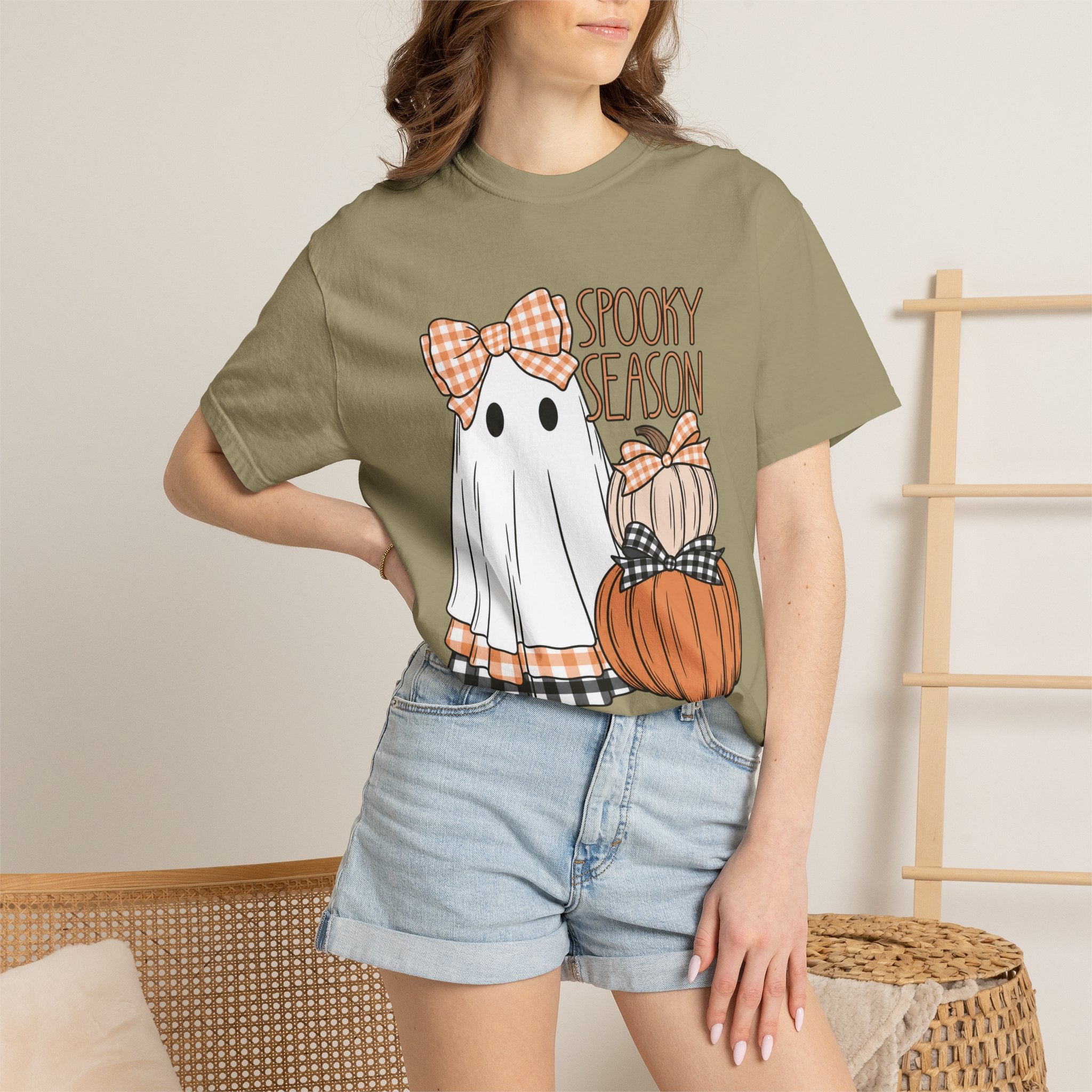 The Bow Ghost Tee - Comfort Colors