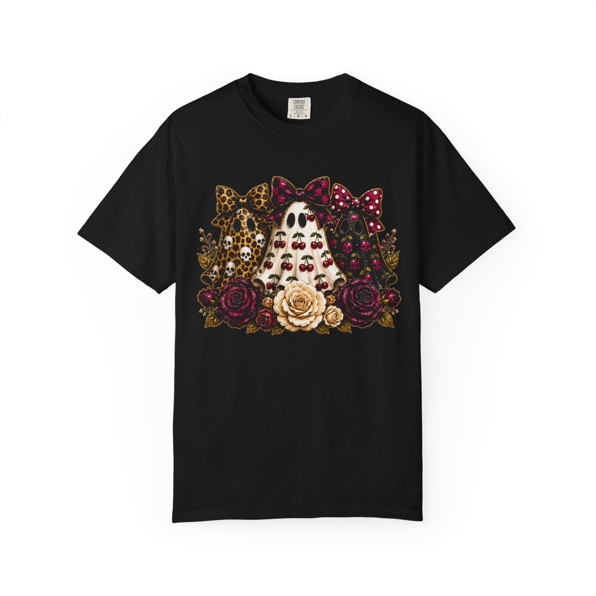 Cherry Ghosts Tee - Comfort Colors