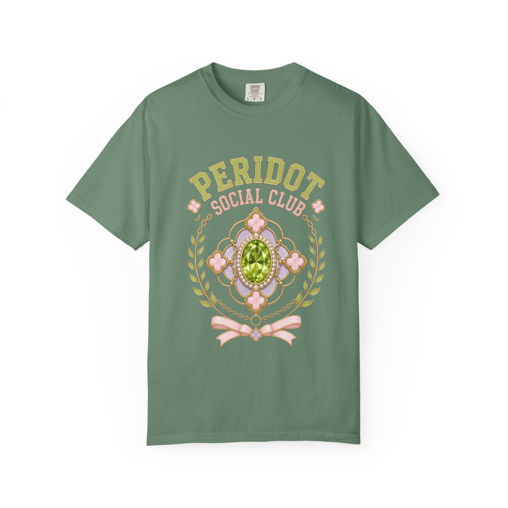 Peridot Social Club Tee - Comfort Colors